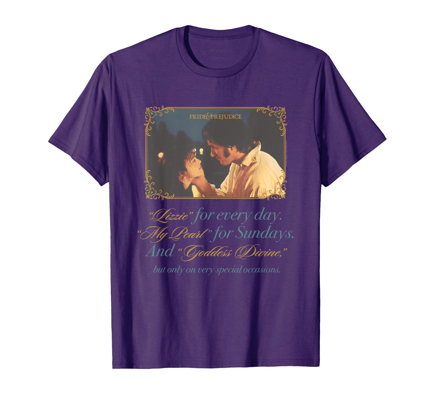 Pride & Prejudice Mrs. Darcy Movie Still T-Shirt