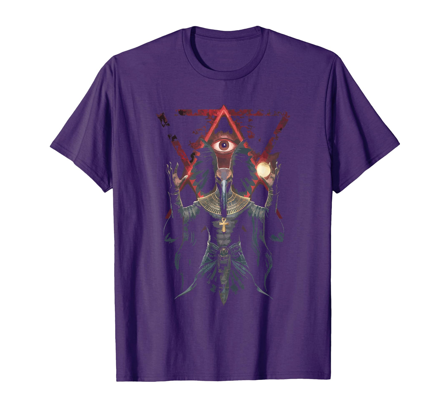 Thoth Egyptian God Egyptian Mythology Pyramid Ancient Egypt T-Shirt