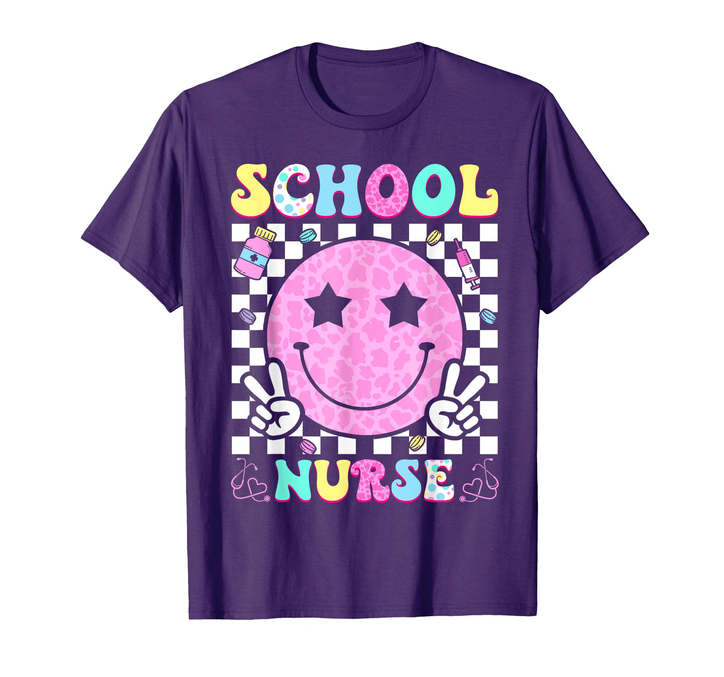 School Nurse Cute Nursing School Nurse Life Nurse Week T-Shirt