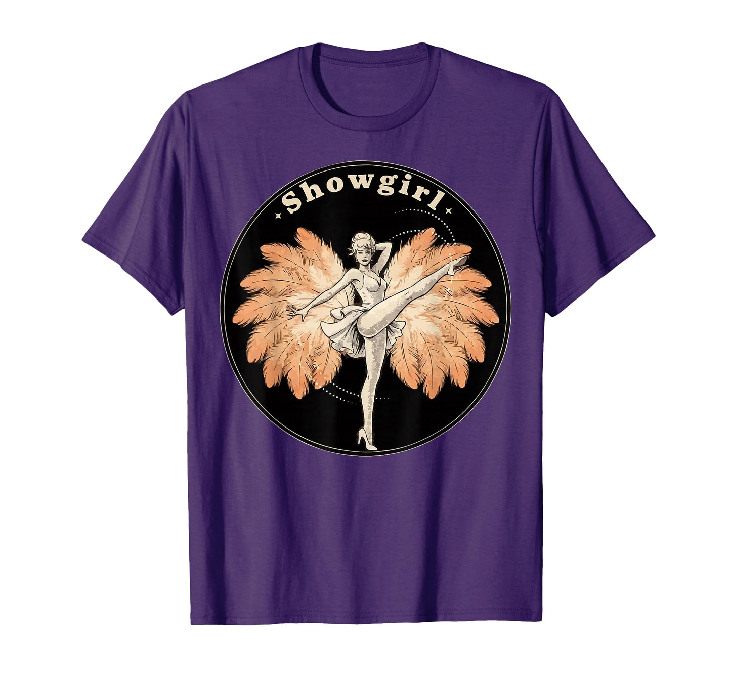 Showgirl Timeless Beauty Dance Motion T-Shirt