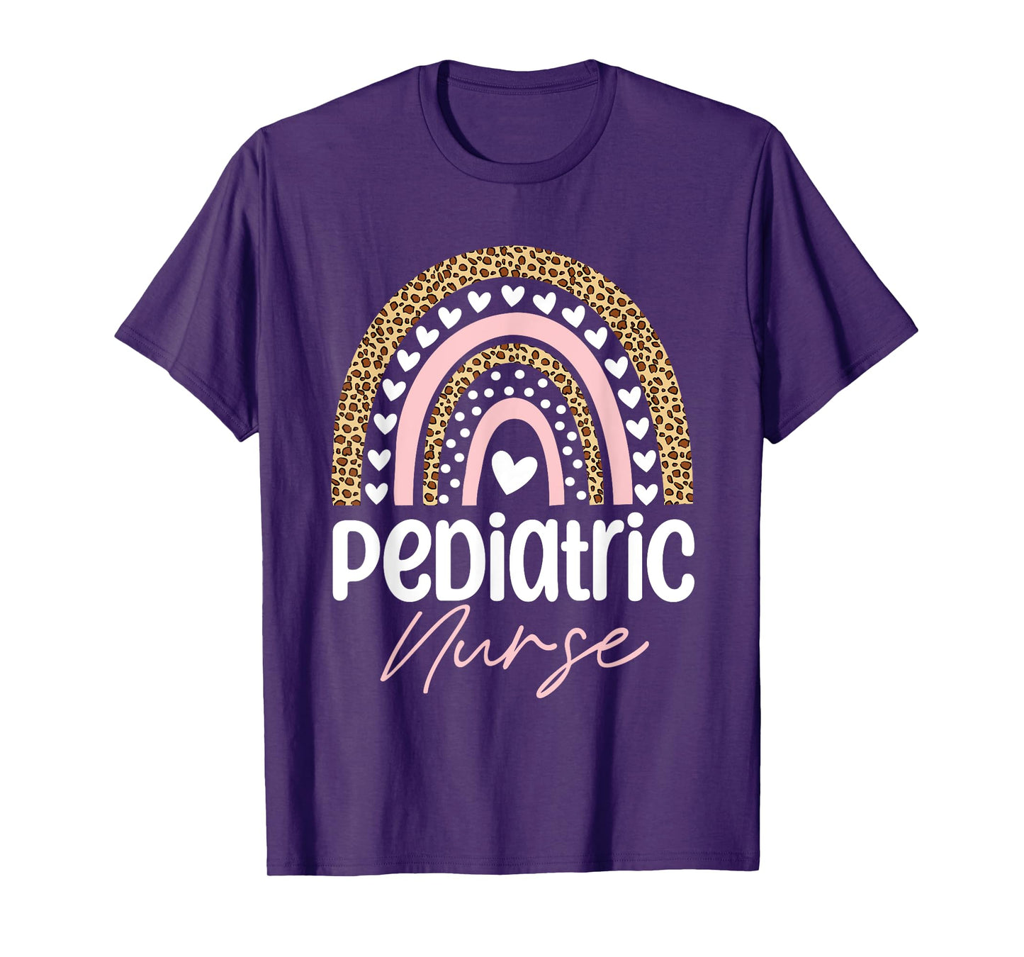 Pediatric Nurse PEDS Nursing Rainbow Appreciation Pediatric T-Shirt