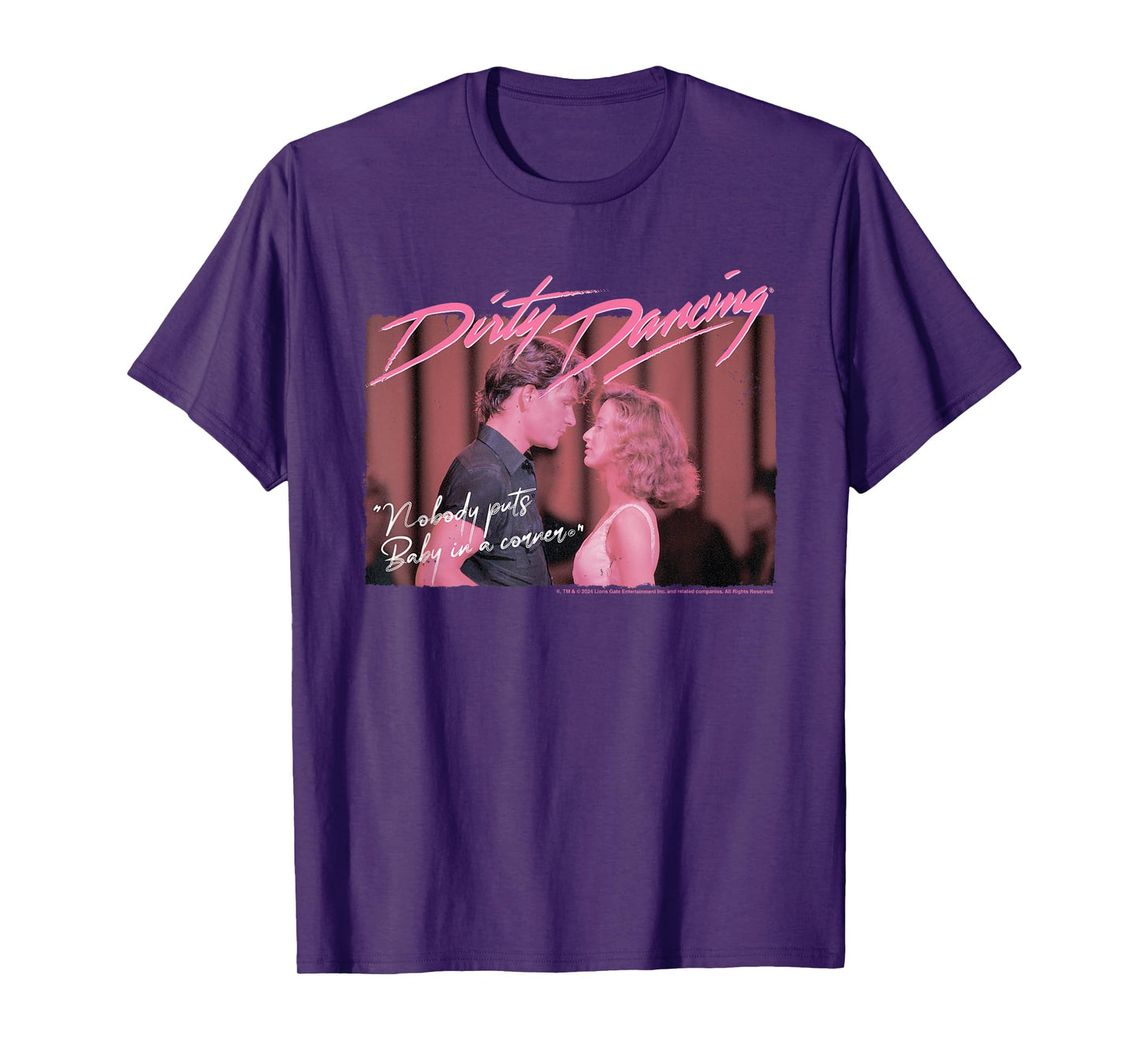 Dirty Dancing Nobody Puts Baby In A Corner Johnny & Frances T-Shirt