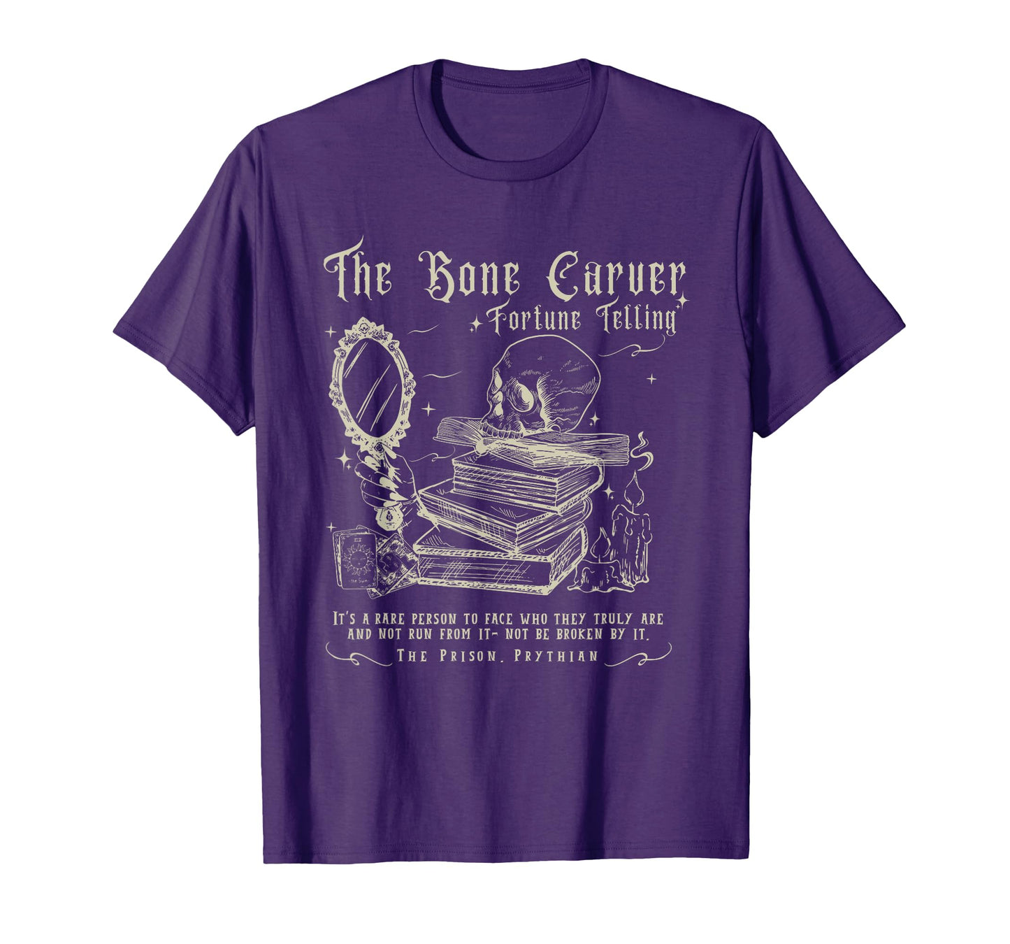 Vintage The Bone Carver Death God Tour Skeleton Spicy Books T-Shirt