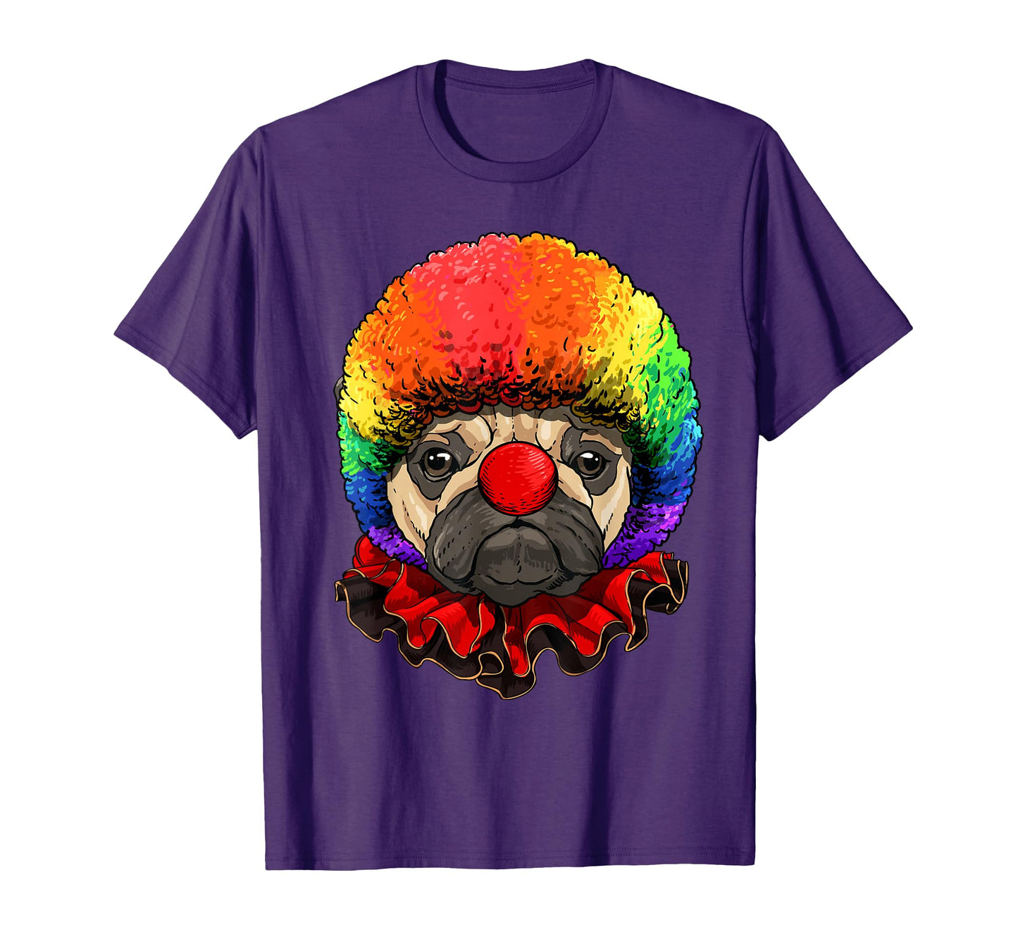 Pug Clown Pug Dog Circus T-Shirt