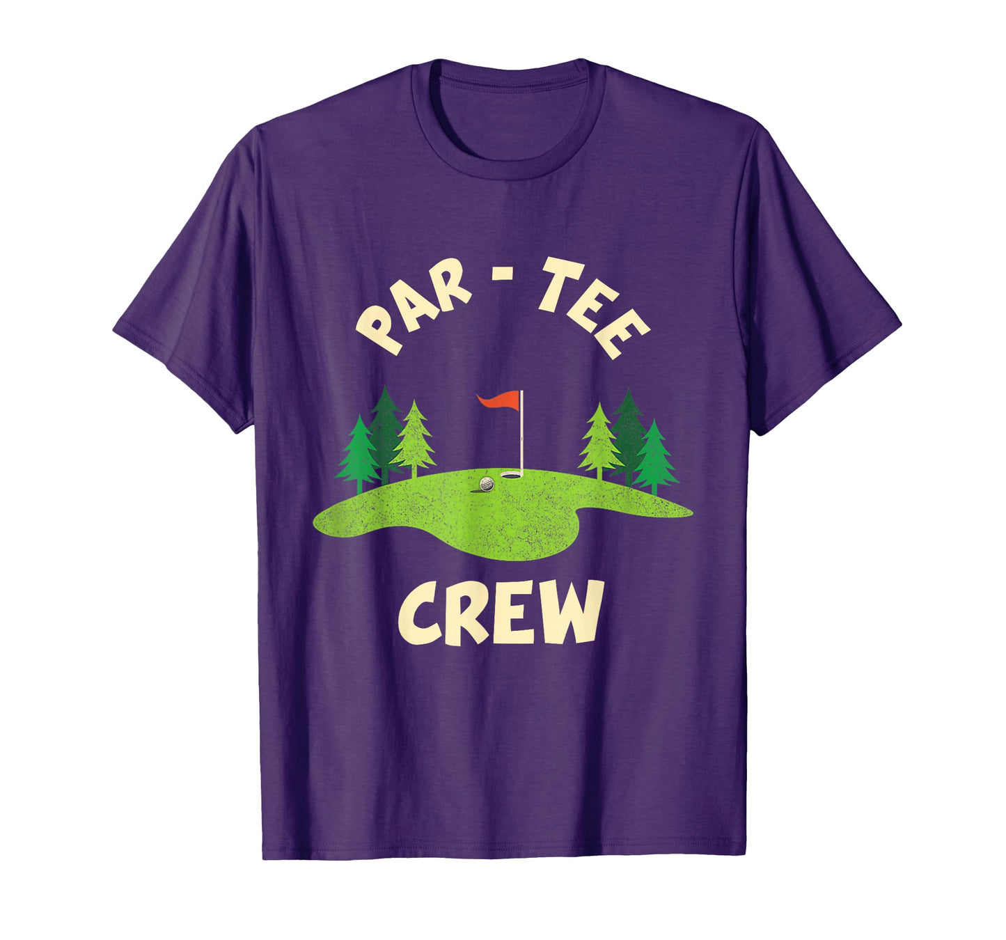 Par Tee Crew Funny Golf Birthday Party Birdie Golfer T-Shirt