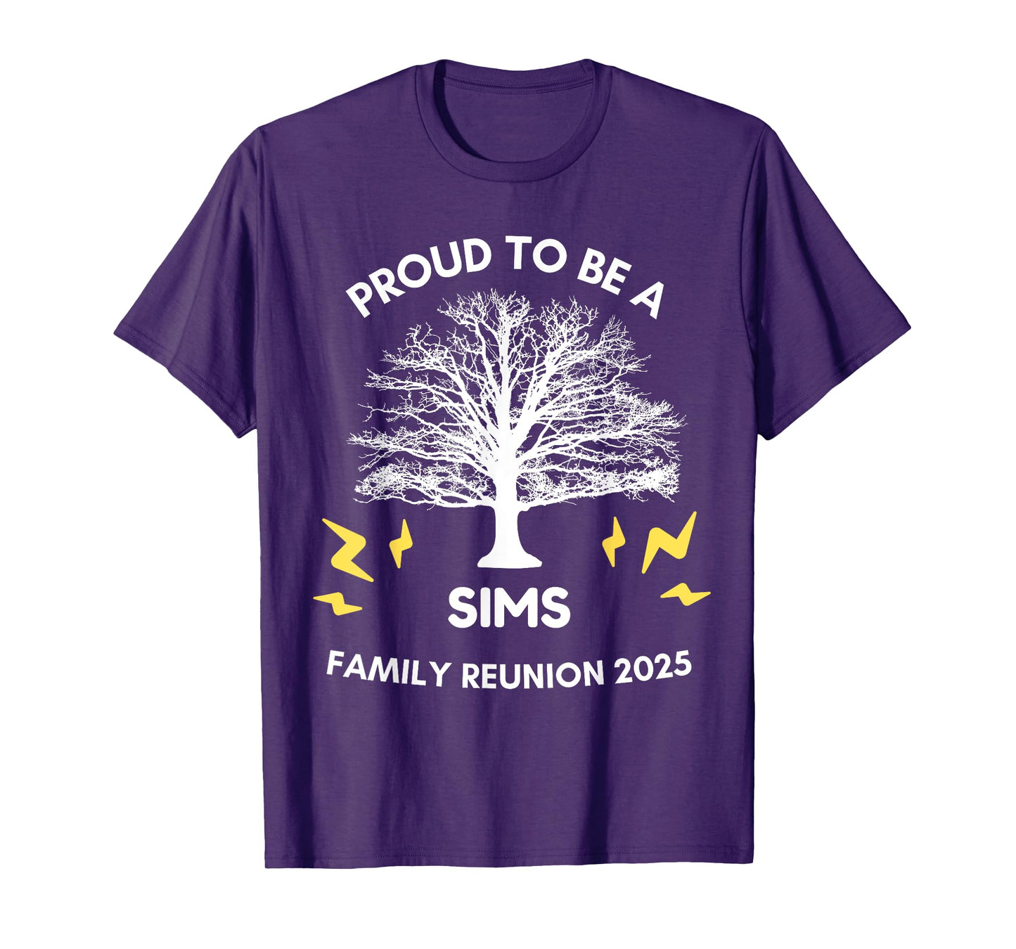 2025 SIMS Family Reunion Gathering Family Tree Matching T-Shirt