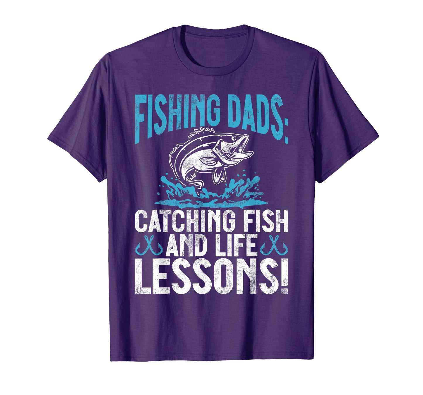 Fishing Dads Catching Fish and Life Lessons! Fishing Dad T-Shirt