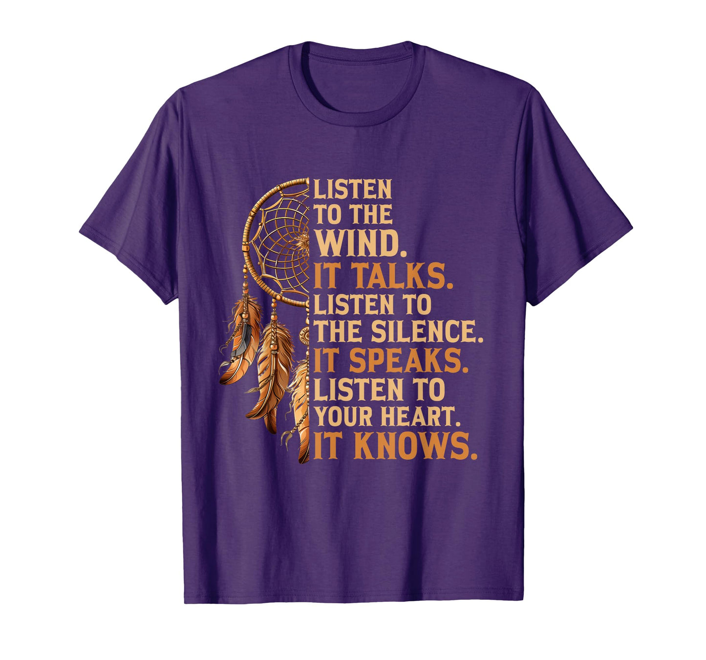 Listen to The Wind It Talks Native American Indian Culture T-Shirt