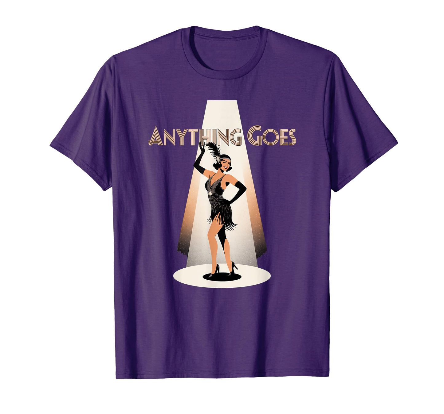 Anything Goes Retro Musical Theater Broadway Theatre T-Shirt