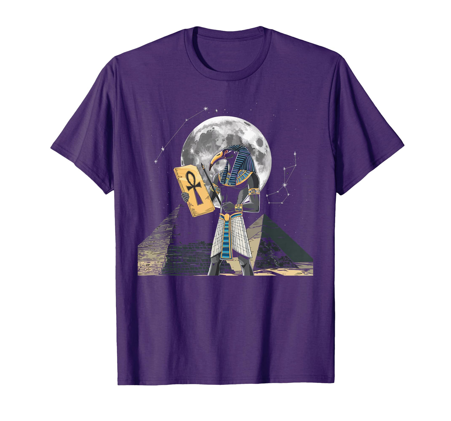 Thoth Egyptian God Egyptian Mythology Pyramid Ancient Egypt T-Shirt