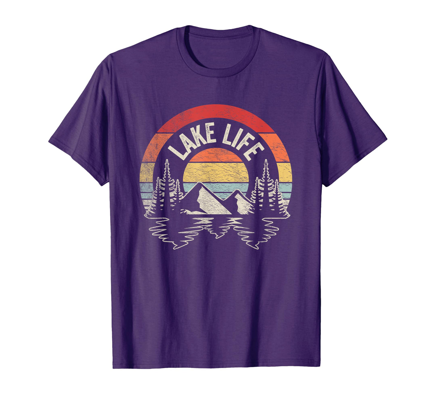 Vintage Lake life Shirt Wildlife Vacation Camper Love Lake T-Shirt