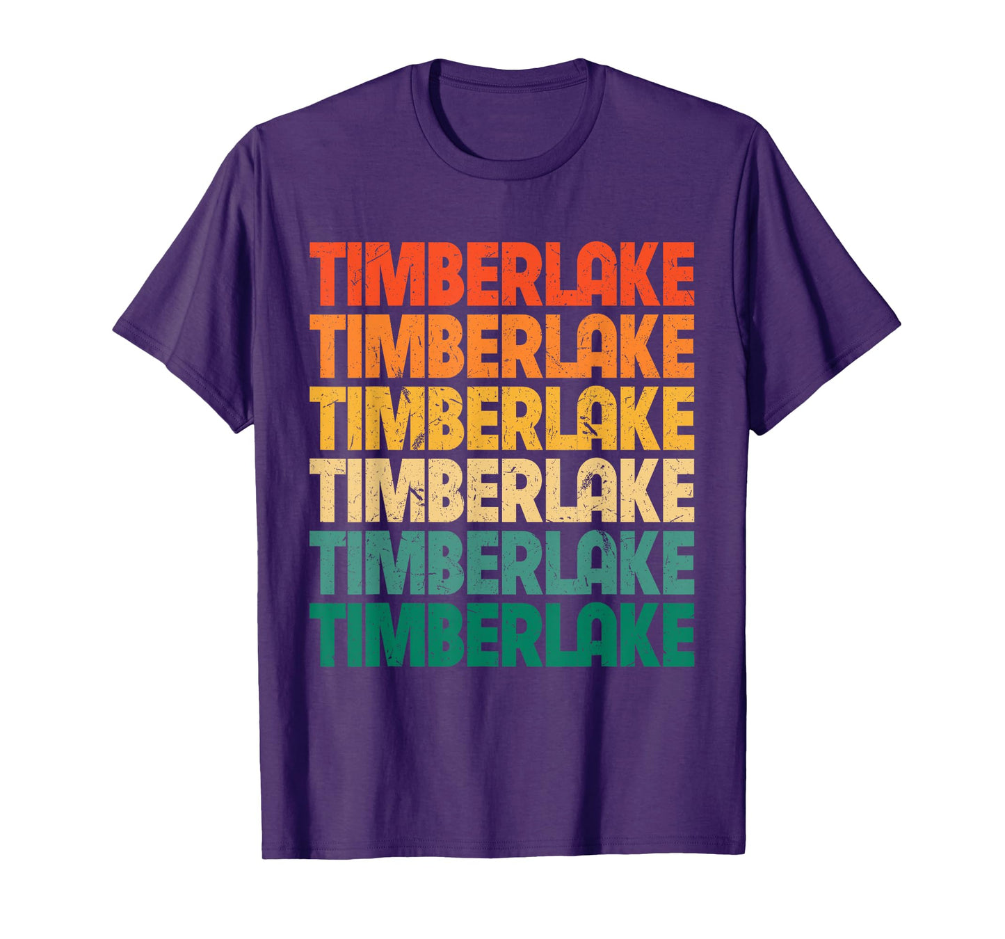 Vintage Timberlake First Name I Love Timberlake Retro Funny T-Shirt