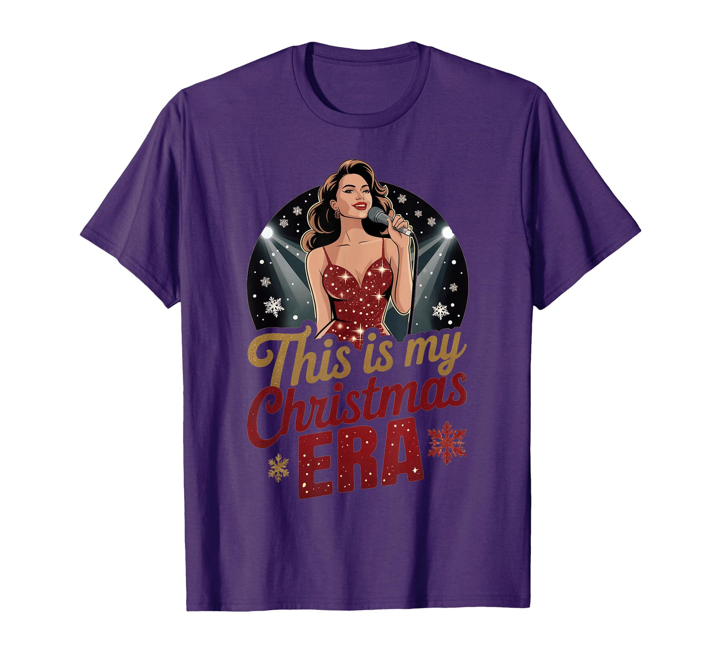 This is My Christmas Era Christmas Outfit for All Showgirls T-Shirt
