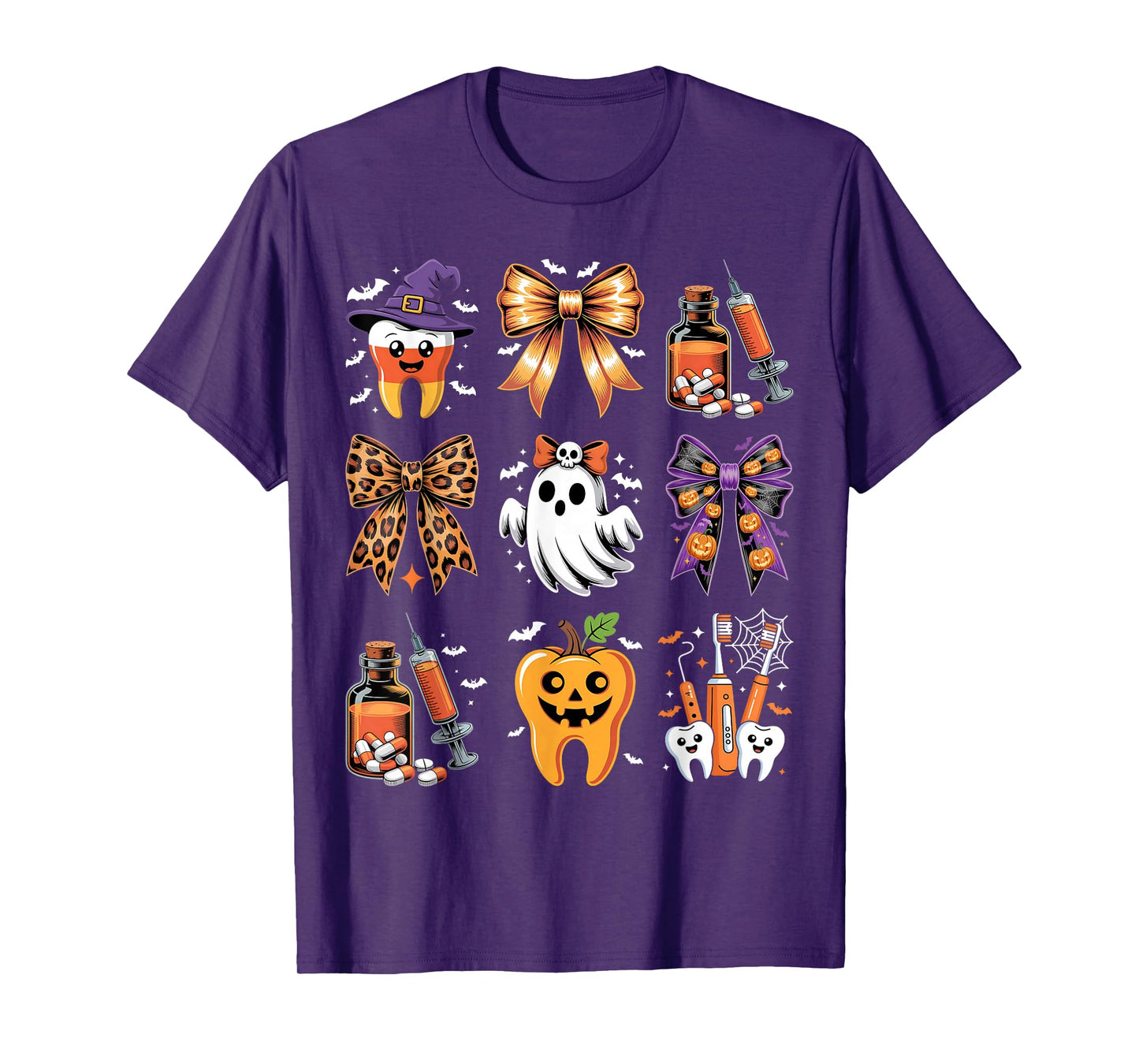Matching Spooky Dental Halloween Shirts Dentist Halloween T-Shirt