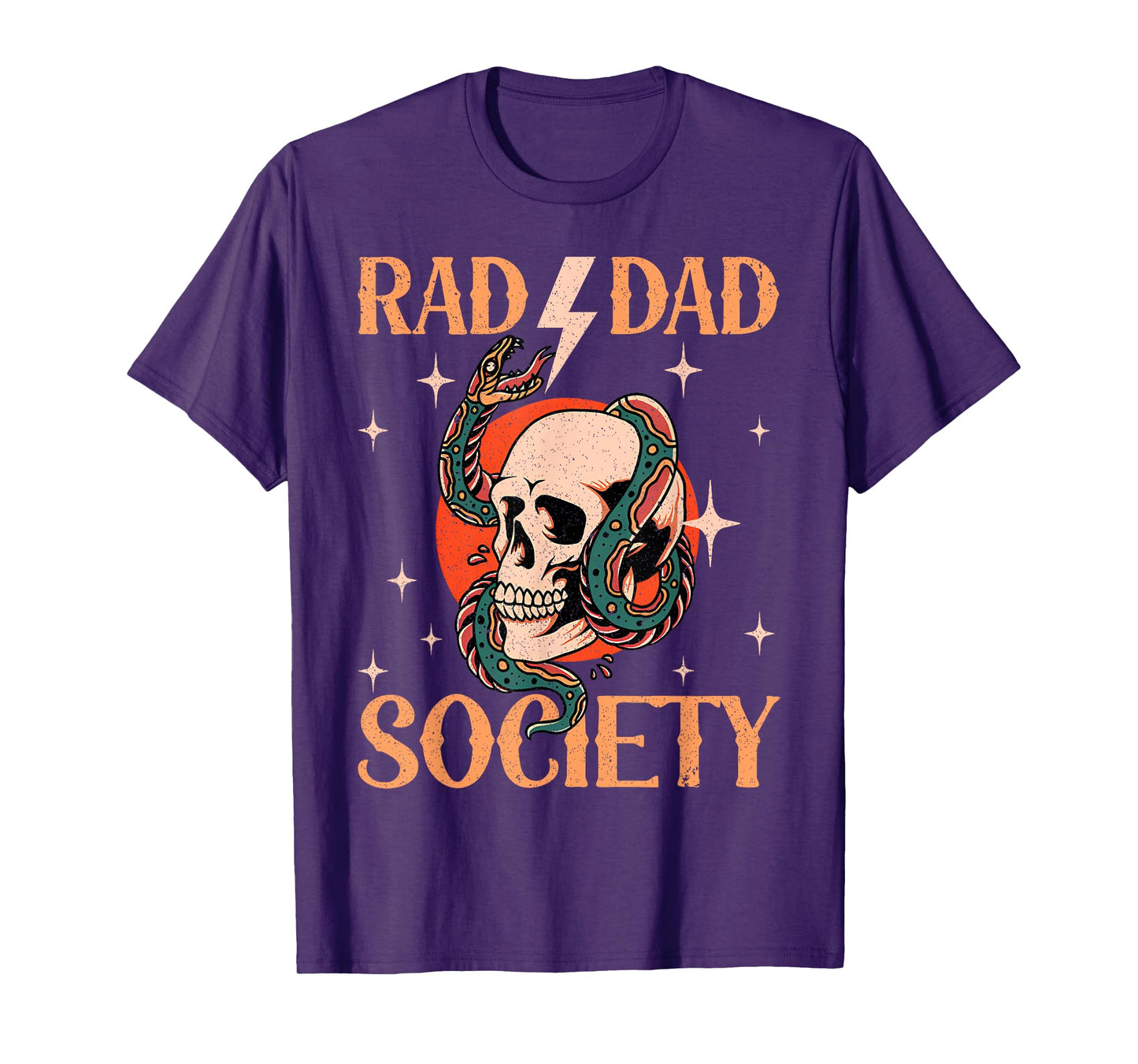 Rad Dad Society Shirt Cool Dad Club Fathers Day Dad Life T-Shirt