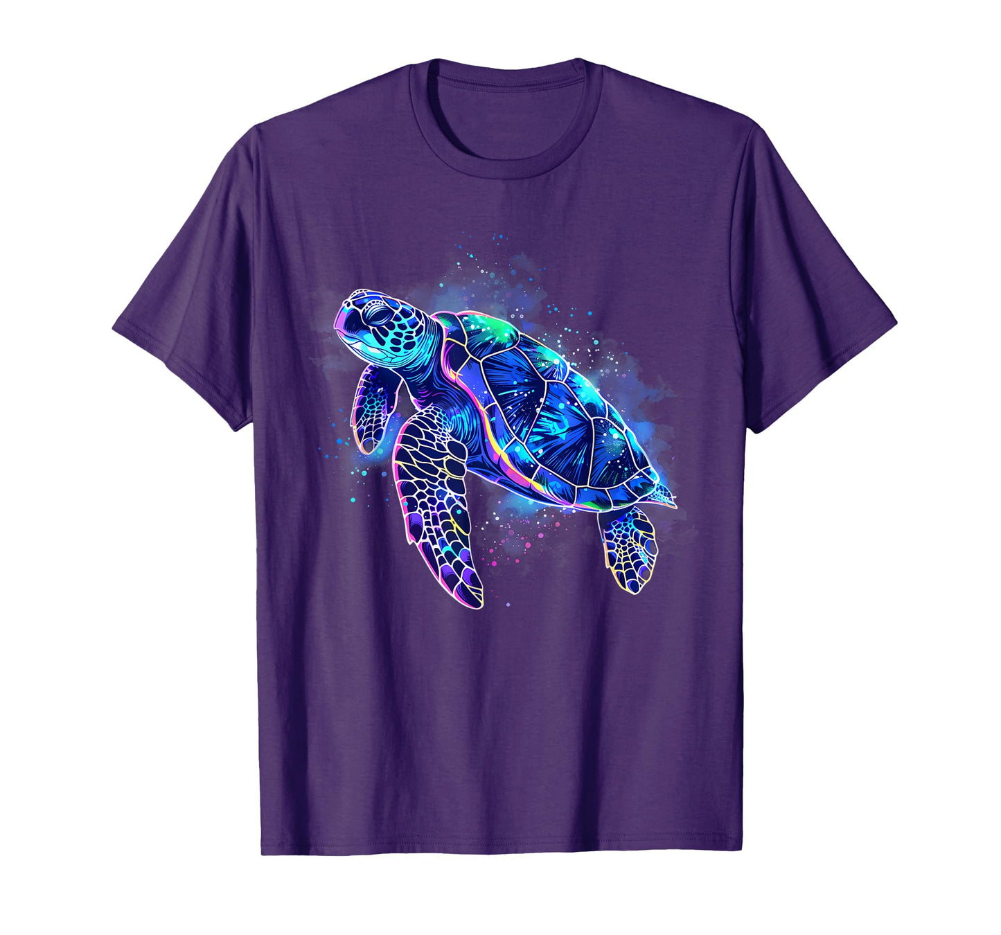 Sea Turtle Sea Ocean Animal Sea Turtle Lover Artwork Motif T-Shirt