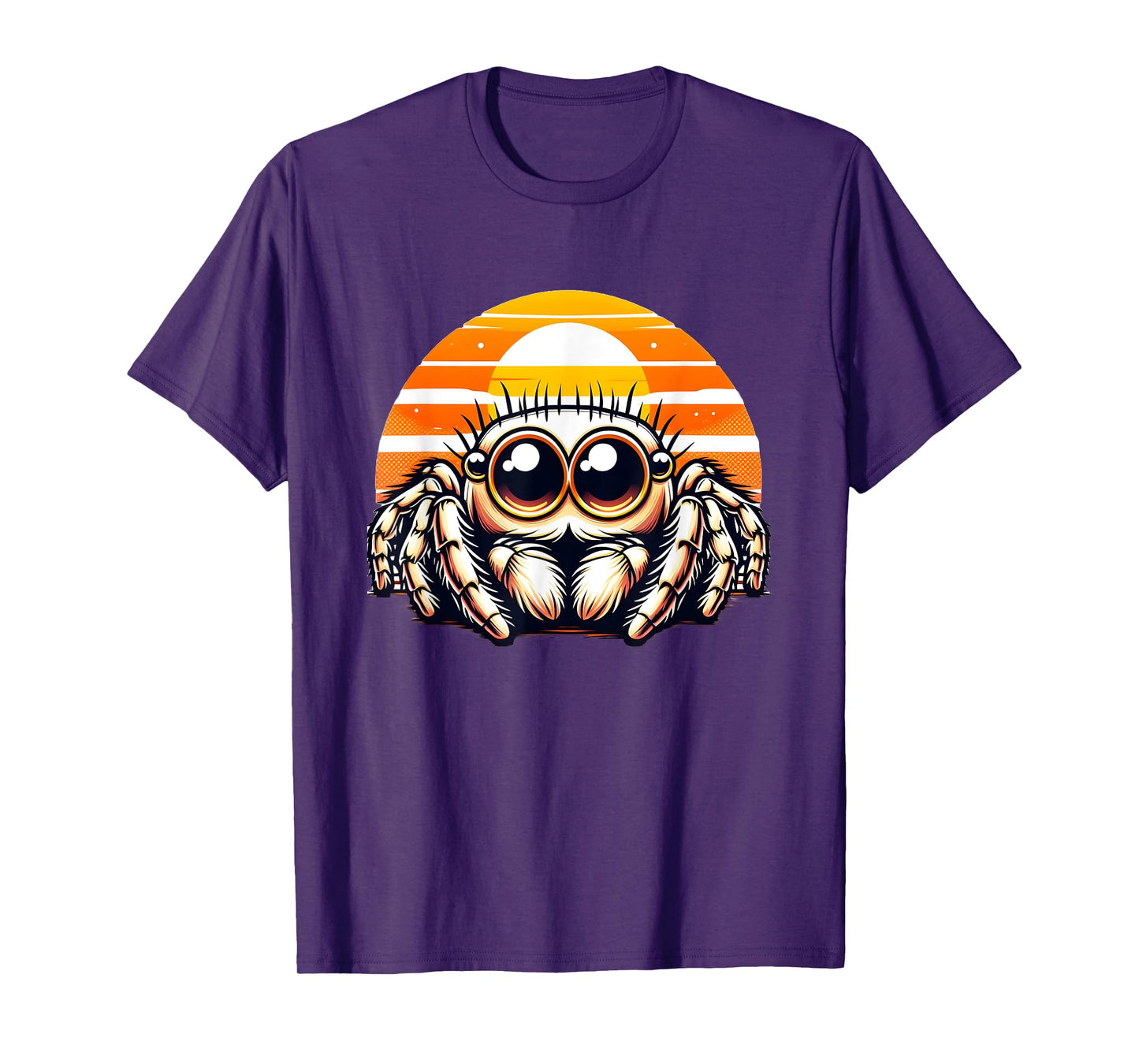 Sunset Jumping Spider T-Shirt