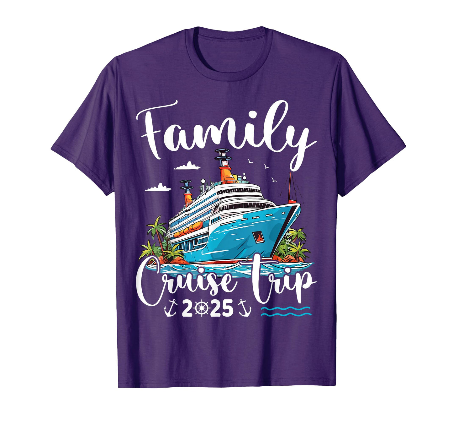 Family Cruise Trip 2025 Family Matching Cruise Trip Vacation T-Shirt