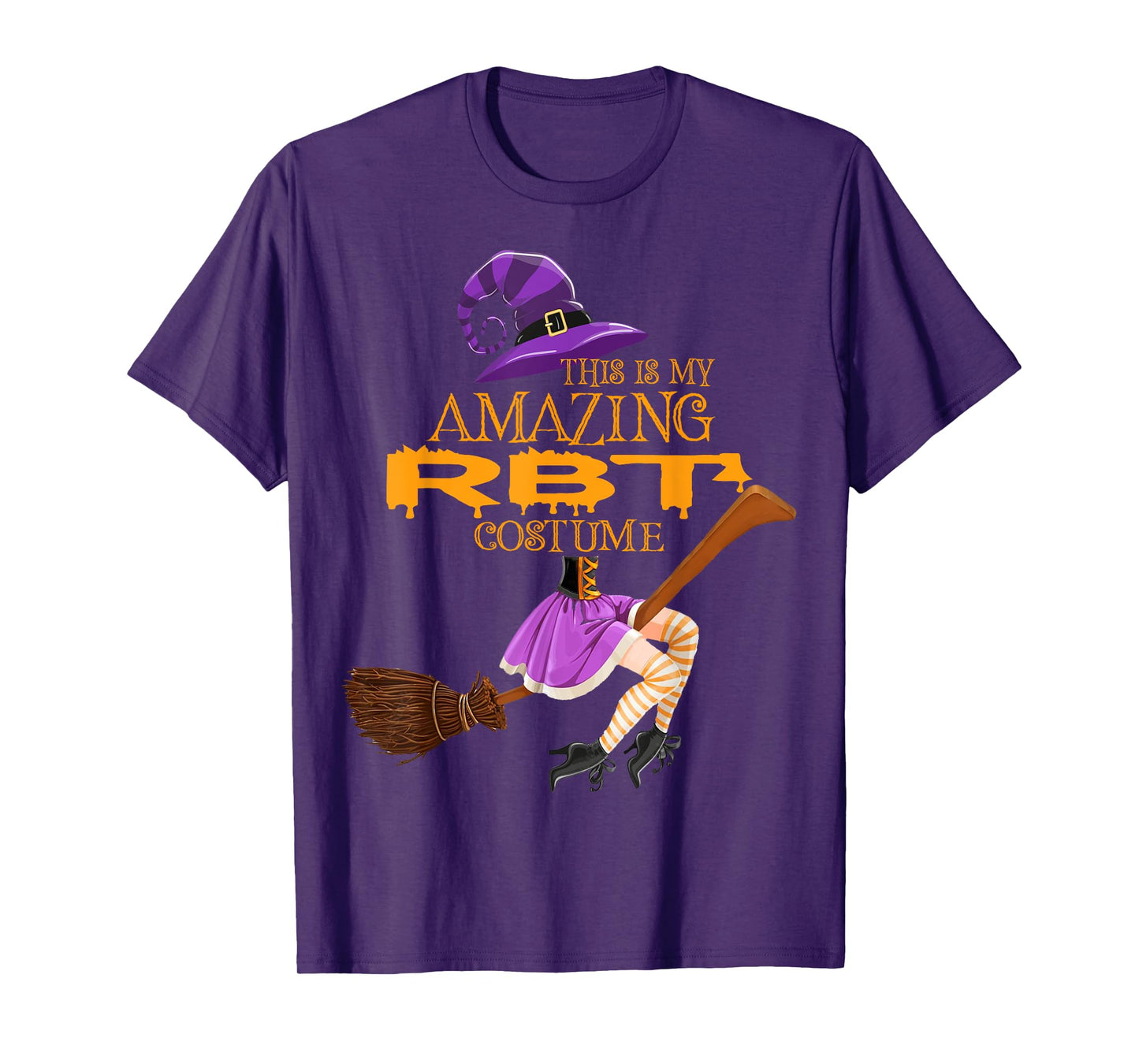 RBT Costume Witch Halloween Registered Behavior Technician T-Shirt