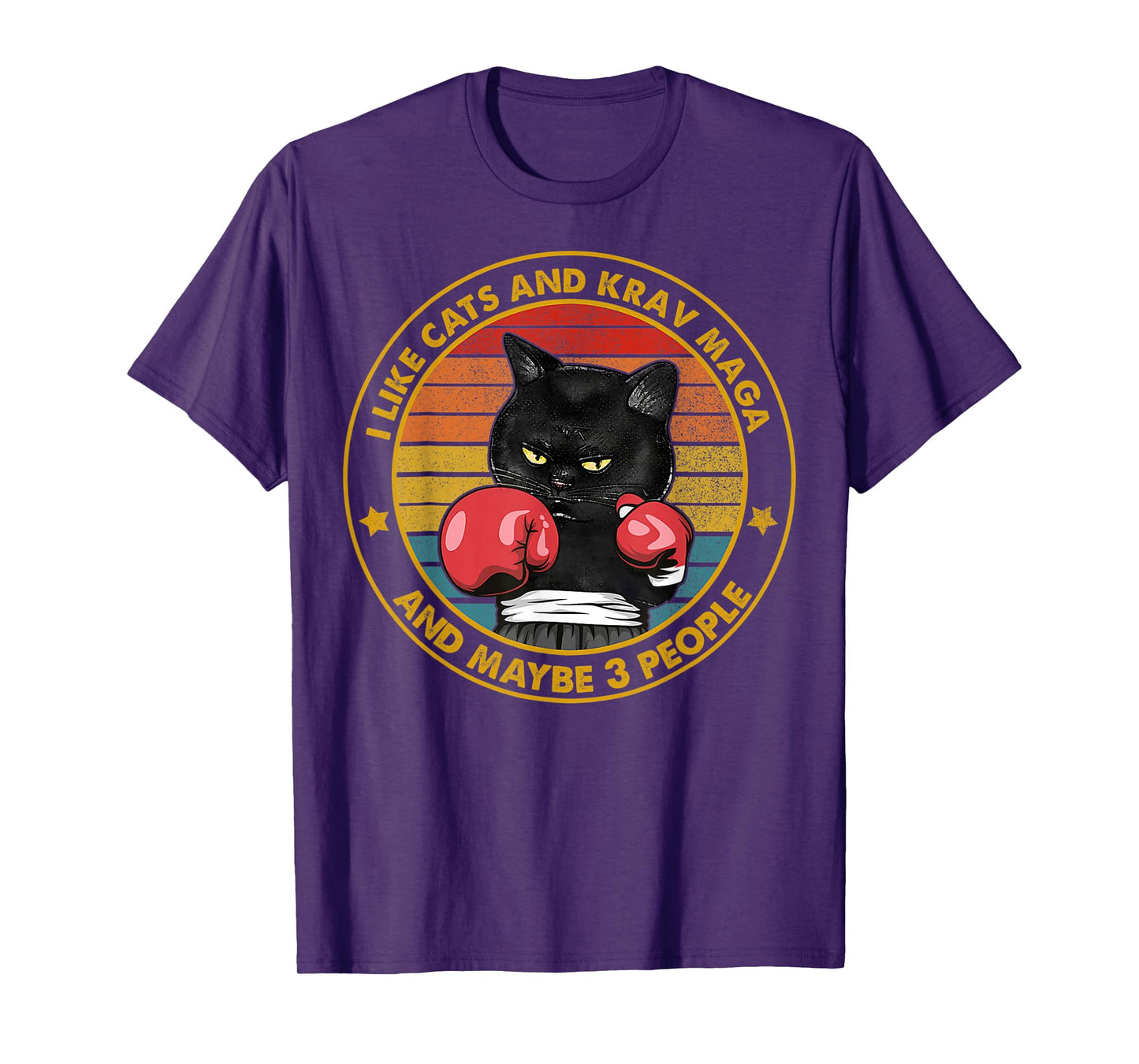 Krav Maga Cat Martial Arts Israel Defense Forces T-Shirt