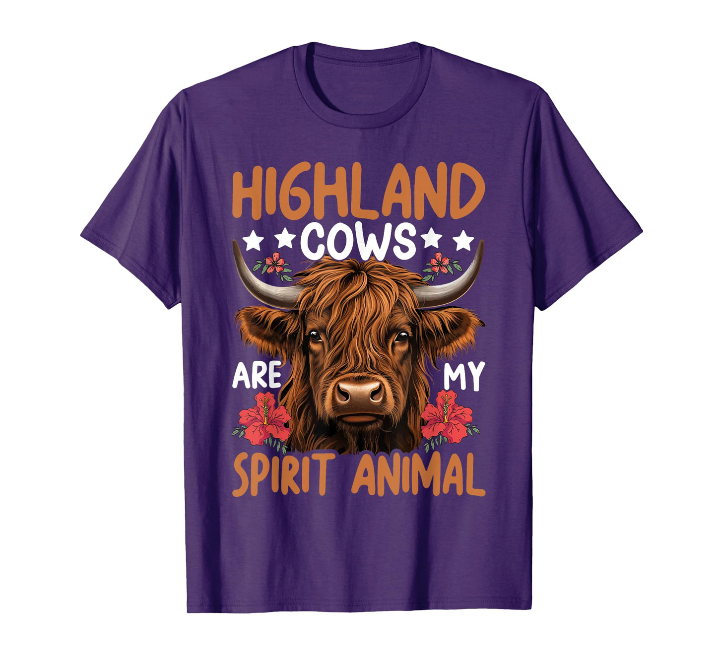 Highland Cows Are My Spirit Animal T-Shirt