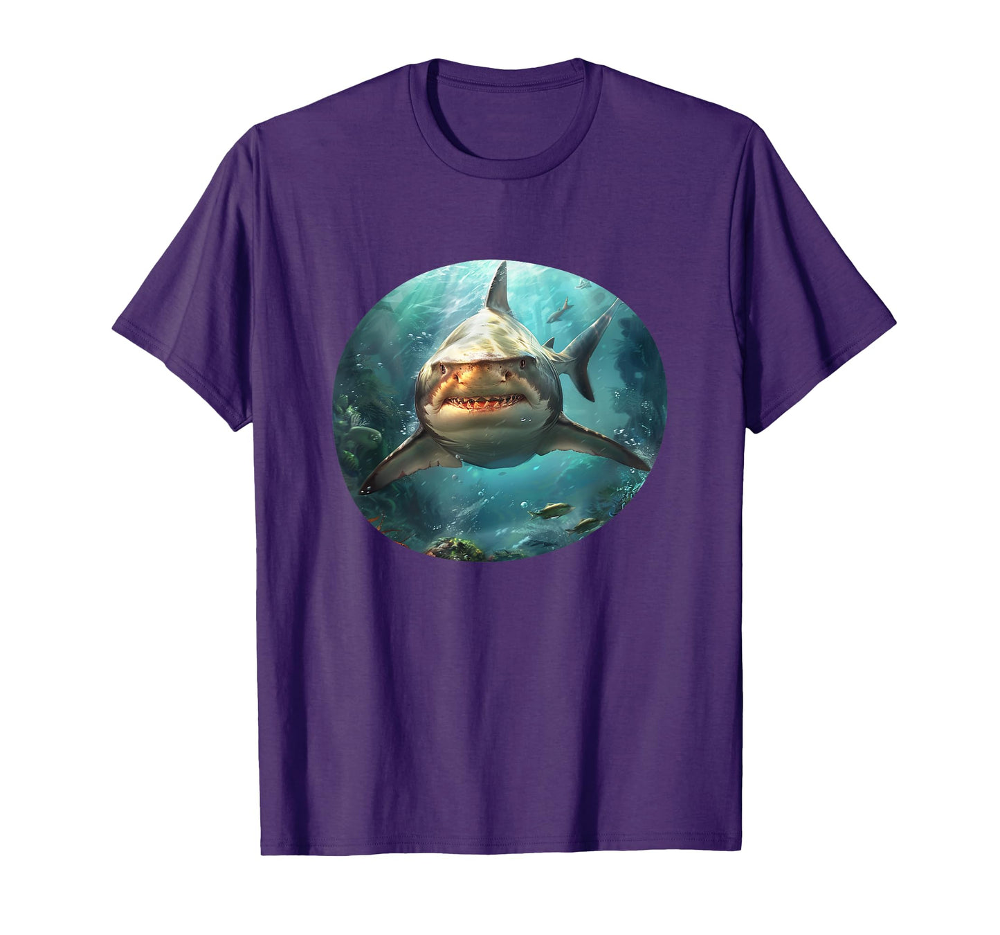 Bull Shark Underwater Sea Wildlife Lover T-Shirt