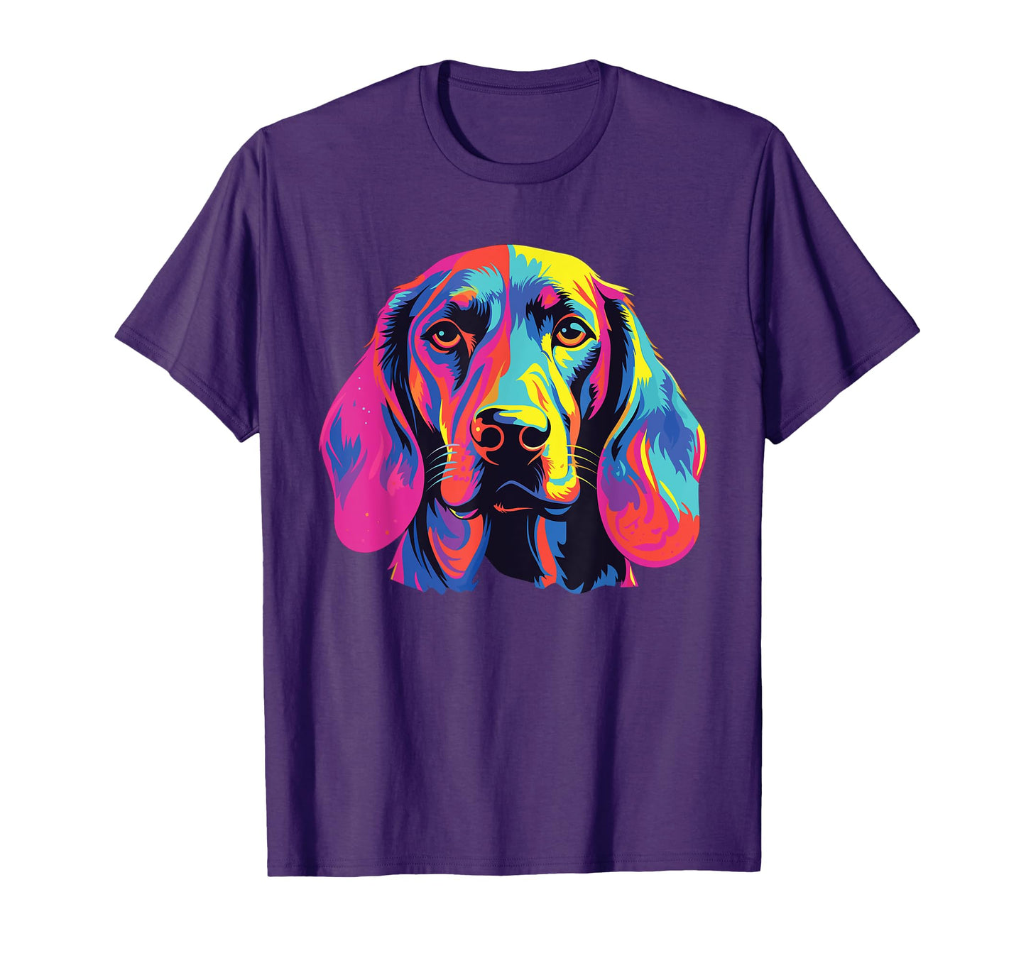 Watercolor Colorful Bavarian Mountain Scent Hound T-Shirt