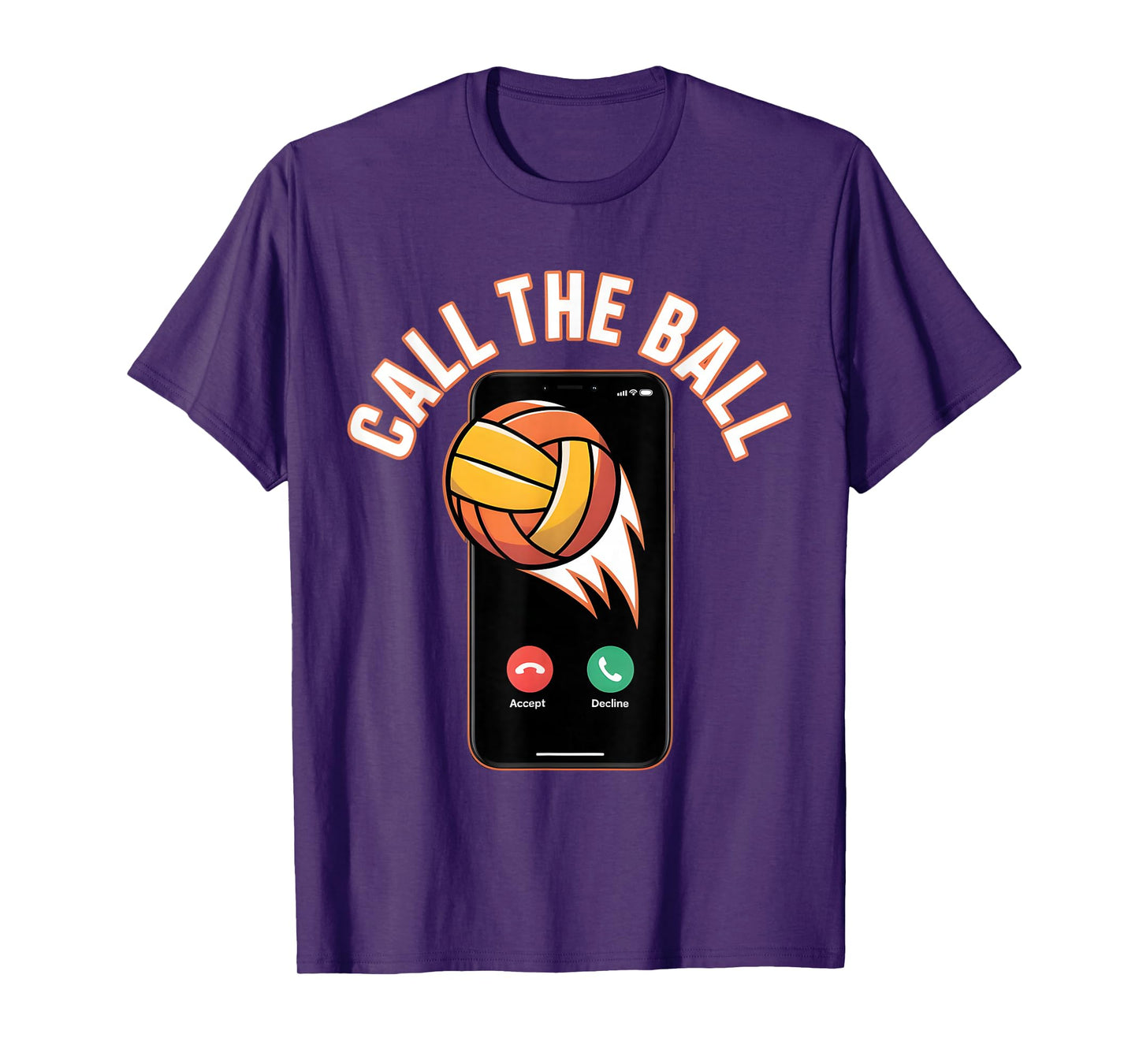 Funny Call The Ball Volleyball Leopard Ball Mom Mother's Day T-Shirt