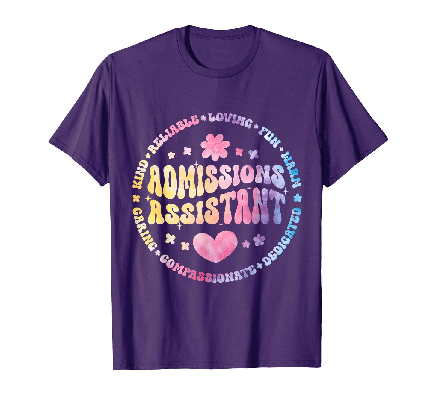 Admissions Assistant Squad Life Teacher Appreciation T-Shirt