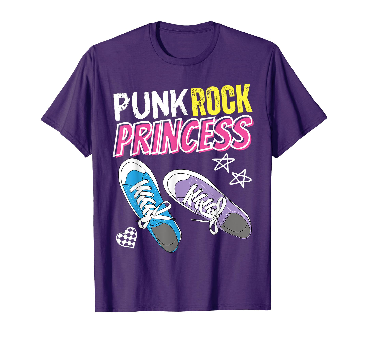 Punk Rock Princess for Girls who Love Punkrock Music & Bands T-Shirt