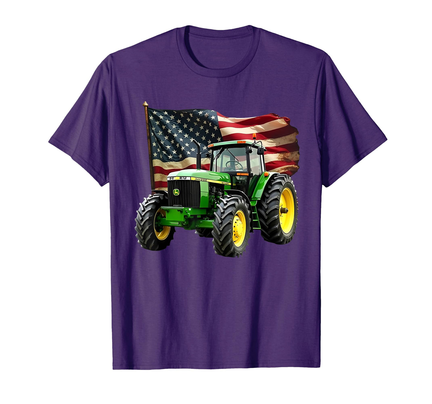 Agriculture Farm Tractor USA Flag tractor American farm USA T-Shirt