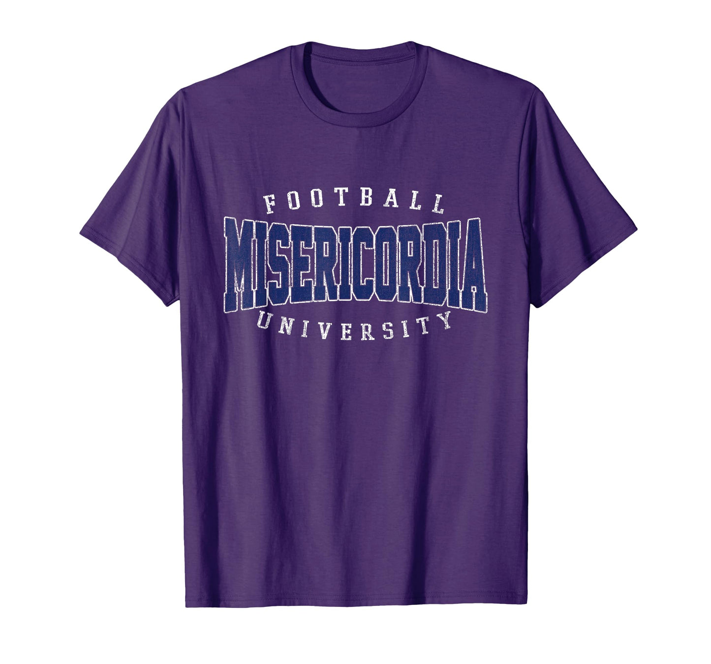 Misericordia Arch Athletic Retro Sports Tee Men Women T-Shirt