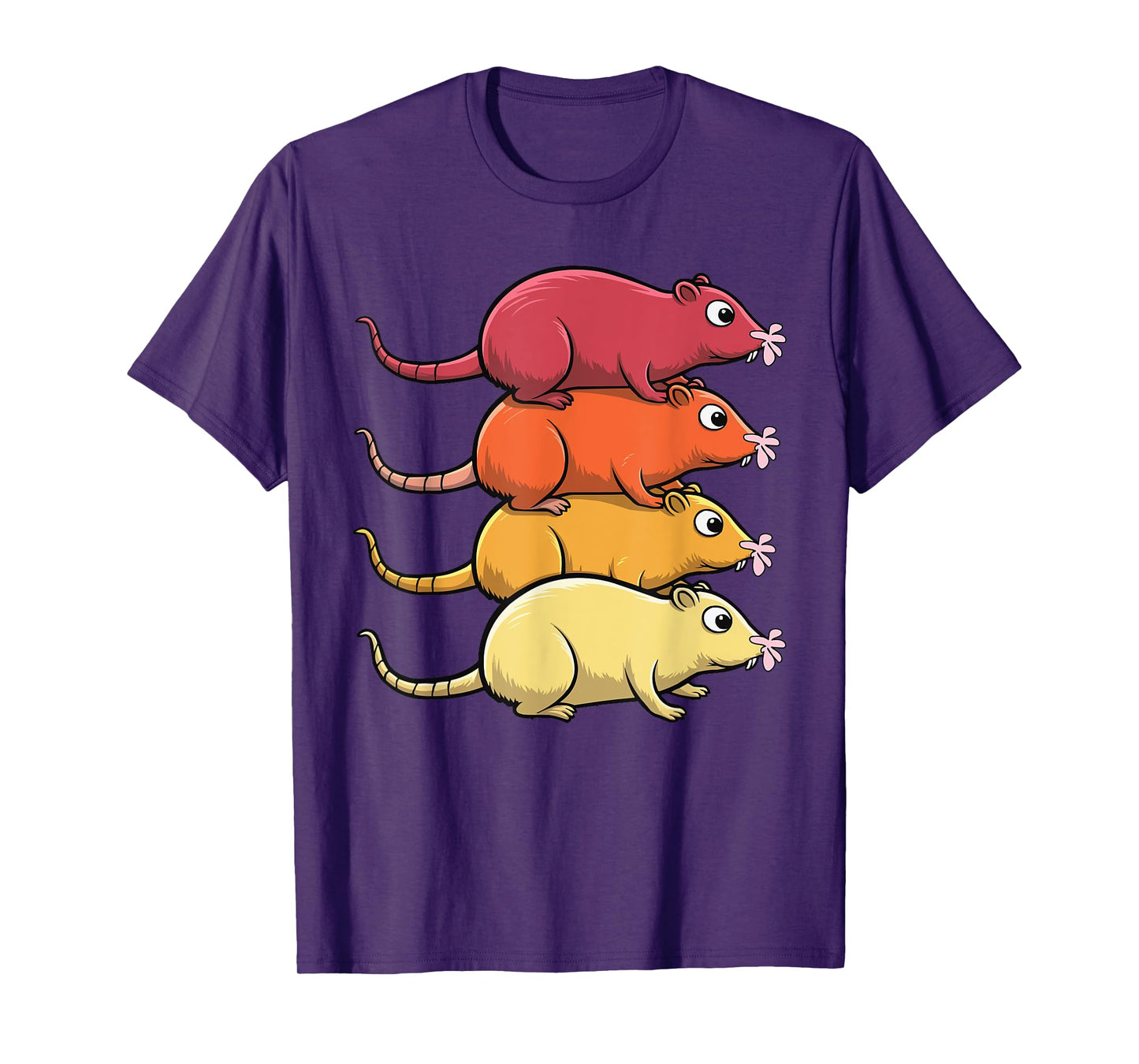 Retro Star Nosed Mole Digging Wildlife Animal Lover T-Shirt