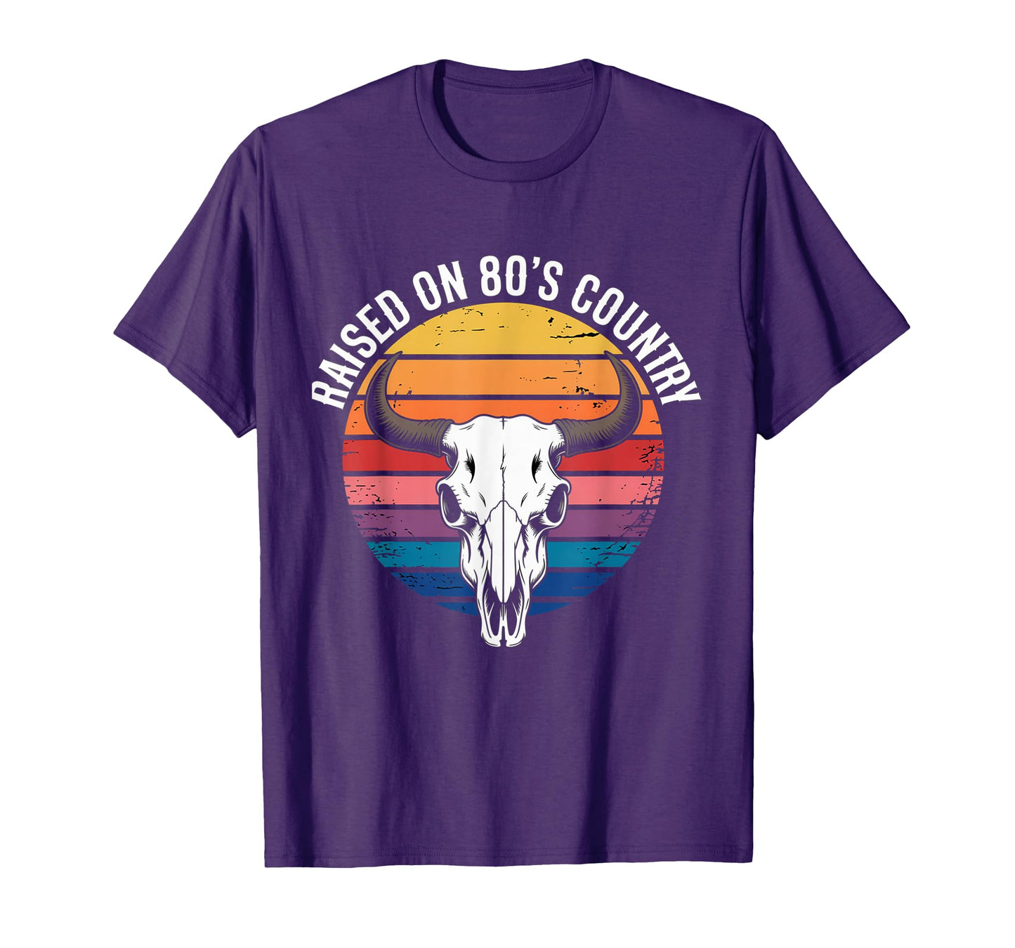 Raised On 80's Country Lyrics design T-Shirt