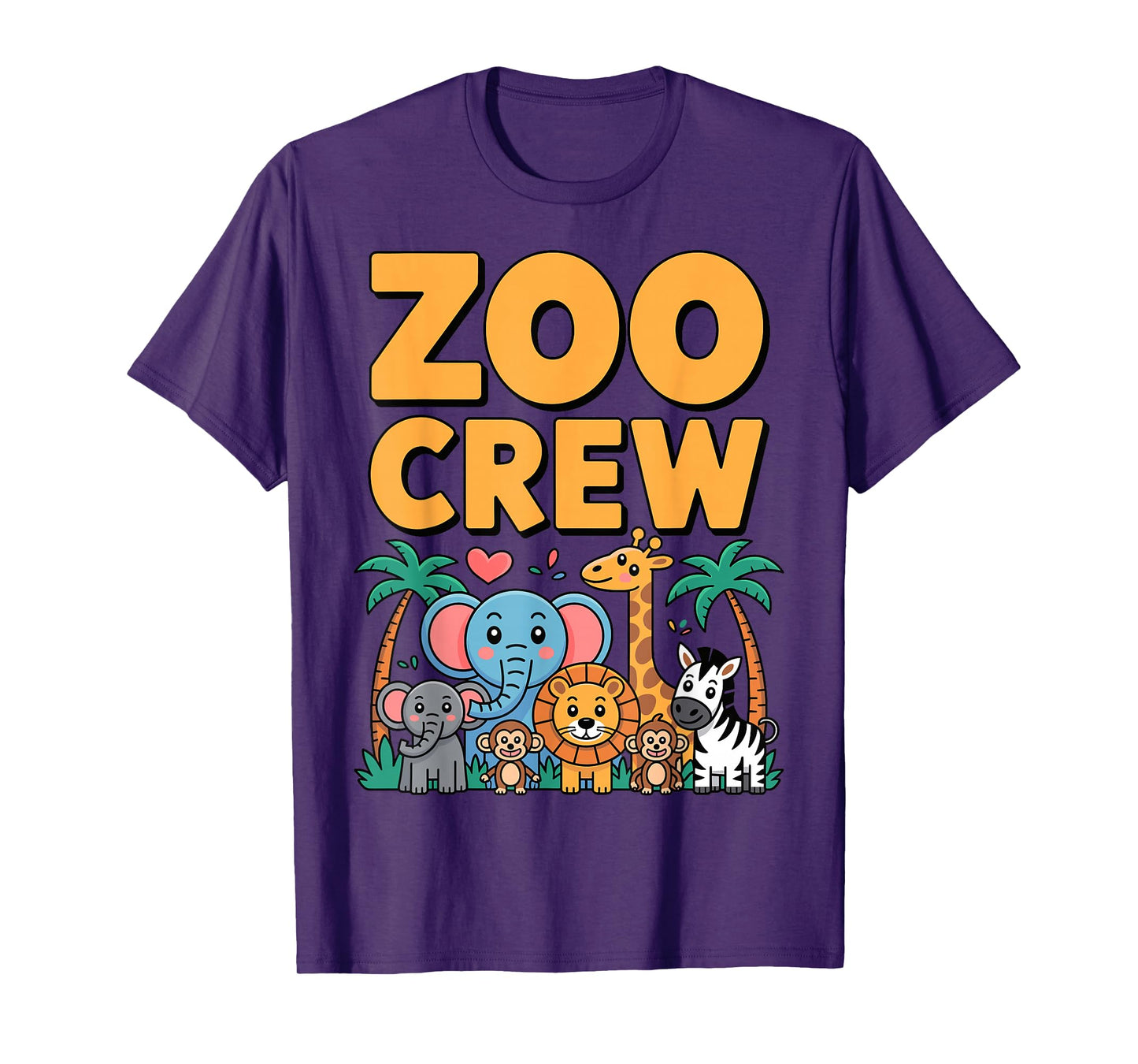 Safari Tour Wildlife Fans Zoo Keeper Jungle Animals Zoo Crew T-Shirt