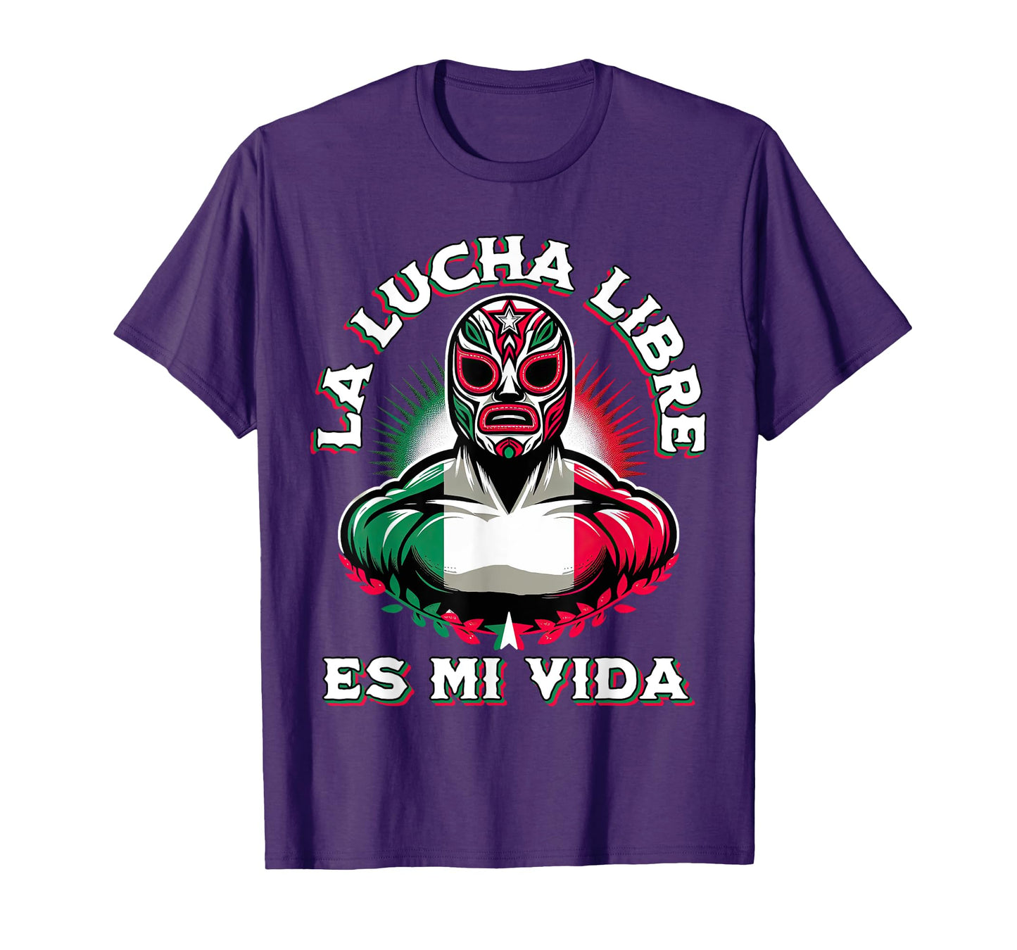 Lucha Libre Is My Life Mexican Wrestling Cinco De Mayo T-Shirt