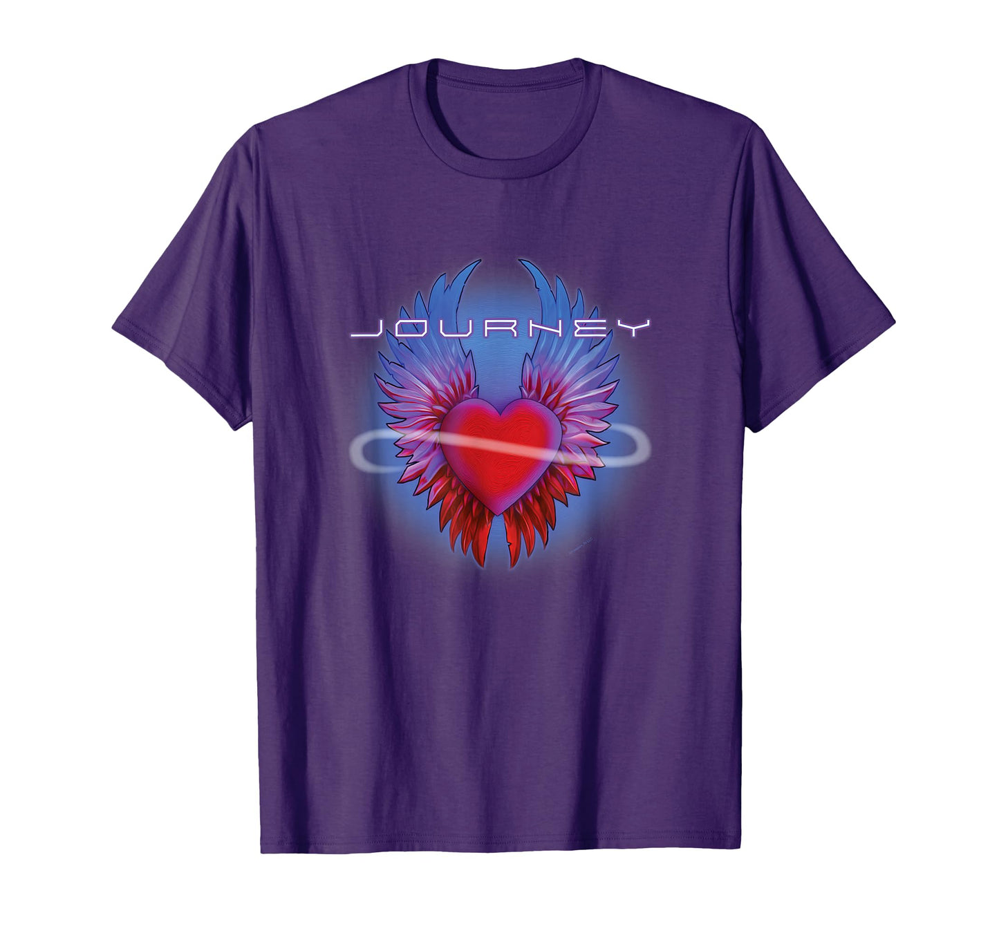 Journey Band Infinity Winged Heart Music T-Shirt