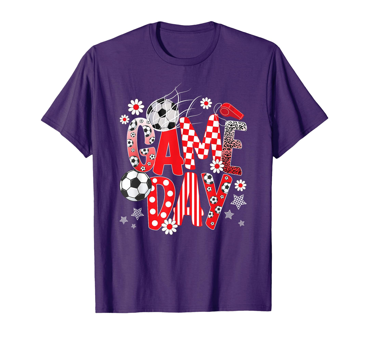 Game Day Cute Soccer Game Day Soccer T-Shirt