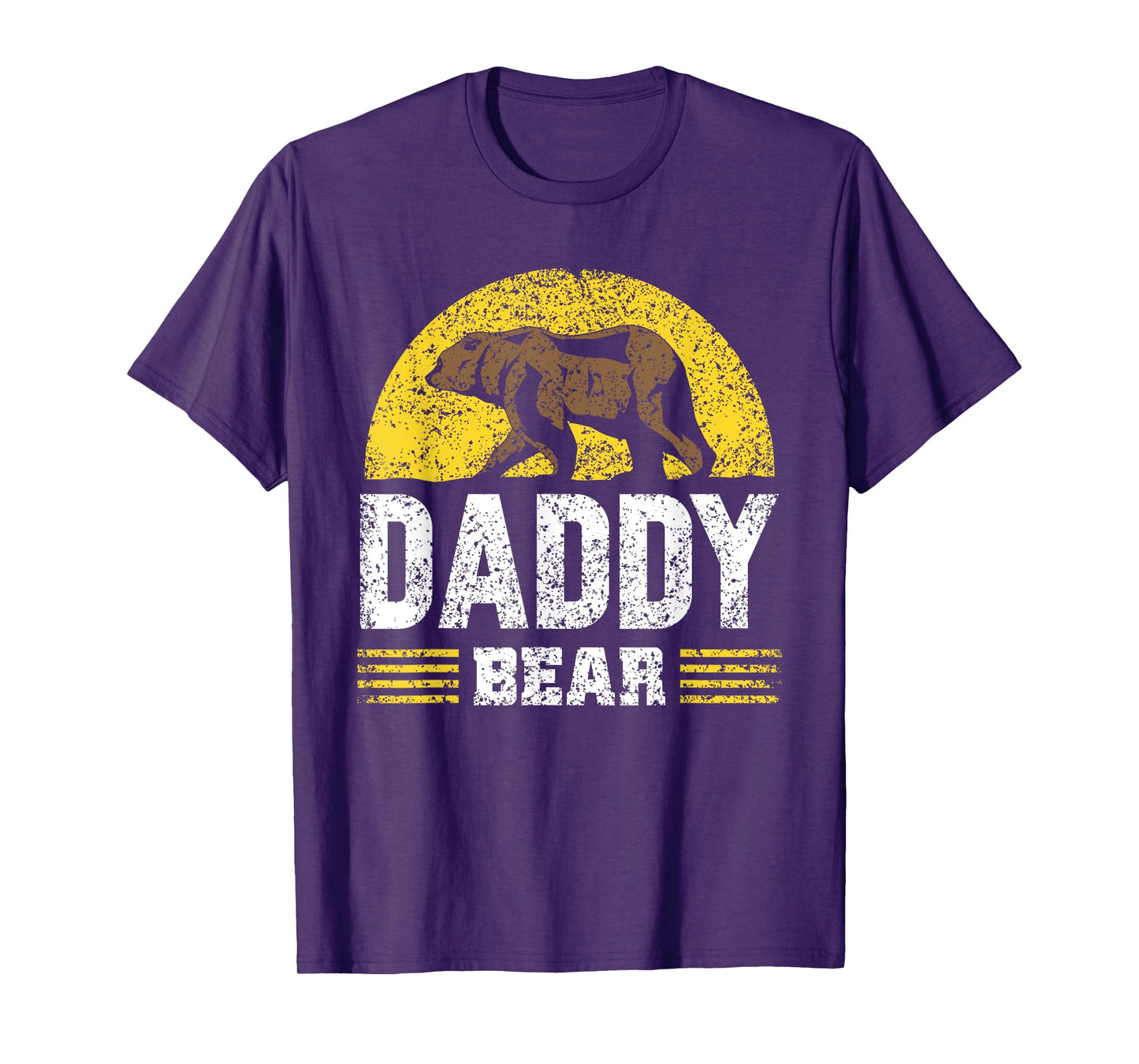 Daddy Bear Lover Animal Pun Bears Bear Dad Father Papa T-Shirt