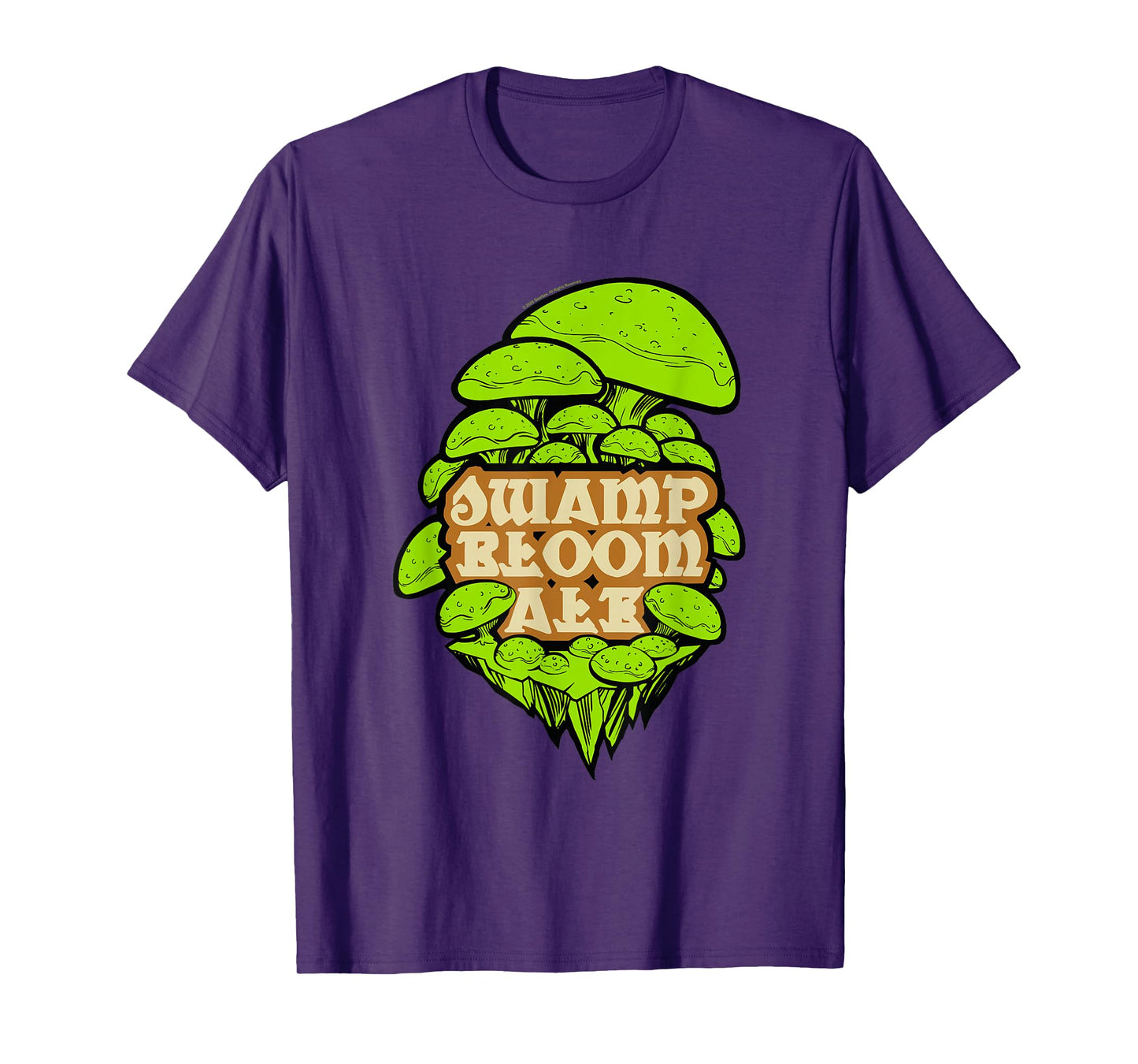 Borderlands Swamp Bloom Ale Mushroom Logo Video Game T-Shirt