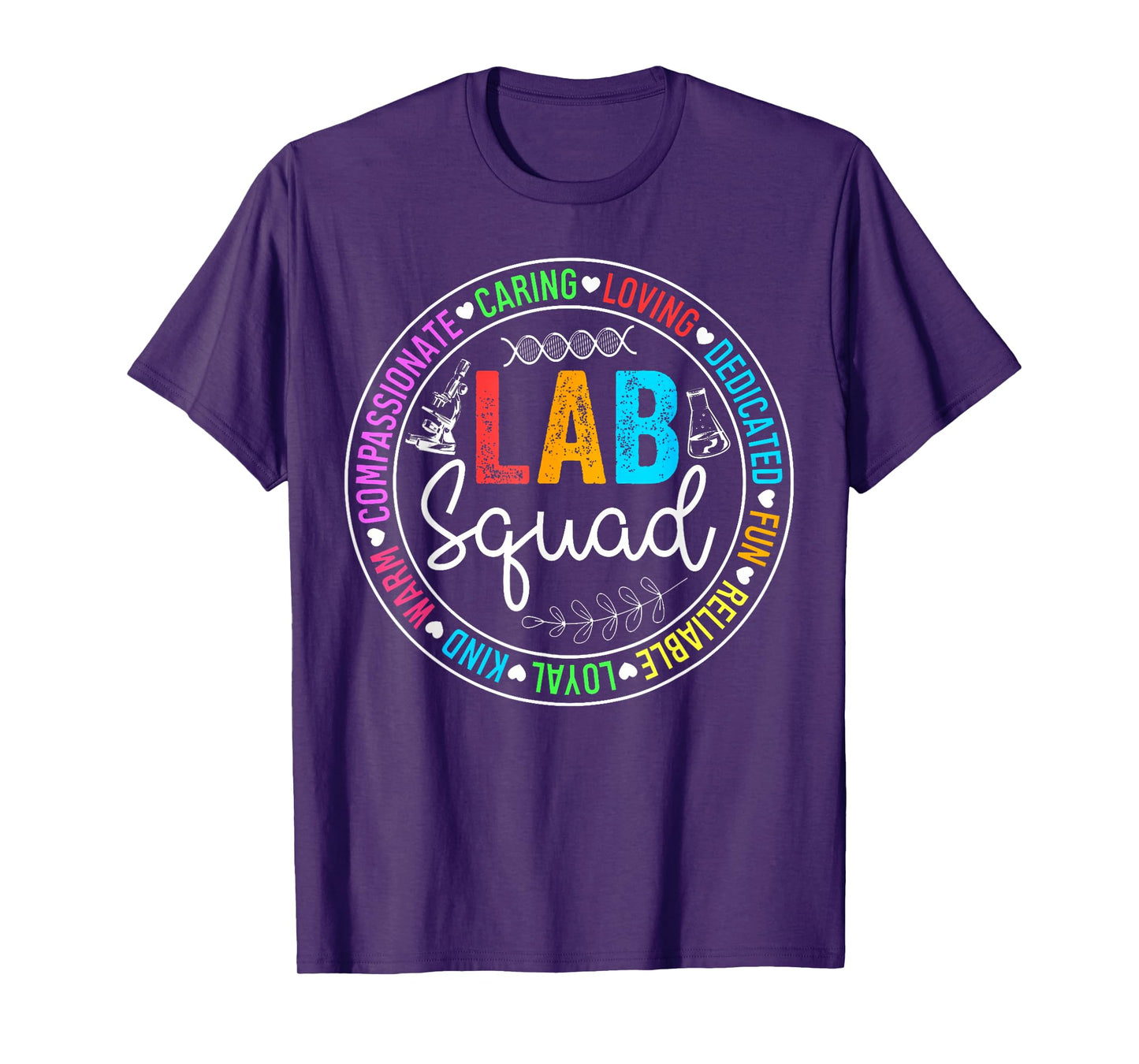 Lab Squad Funny Lab Week 2025 Medical Laboratory Technician T-Shirt