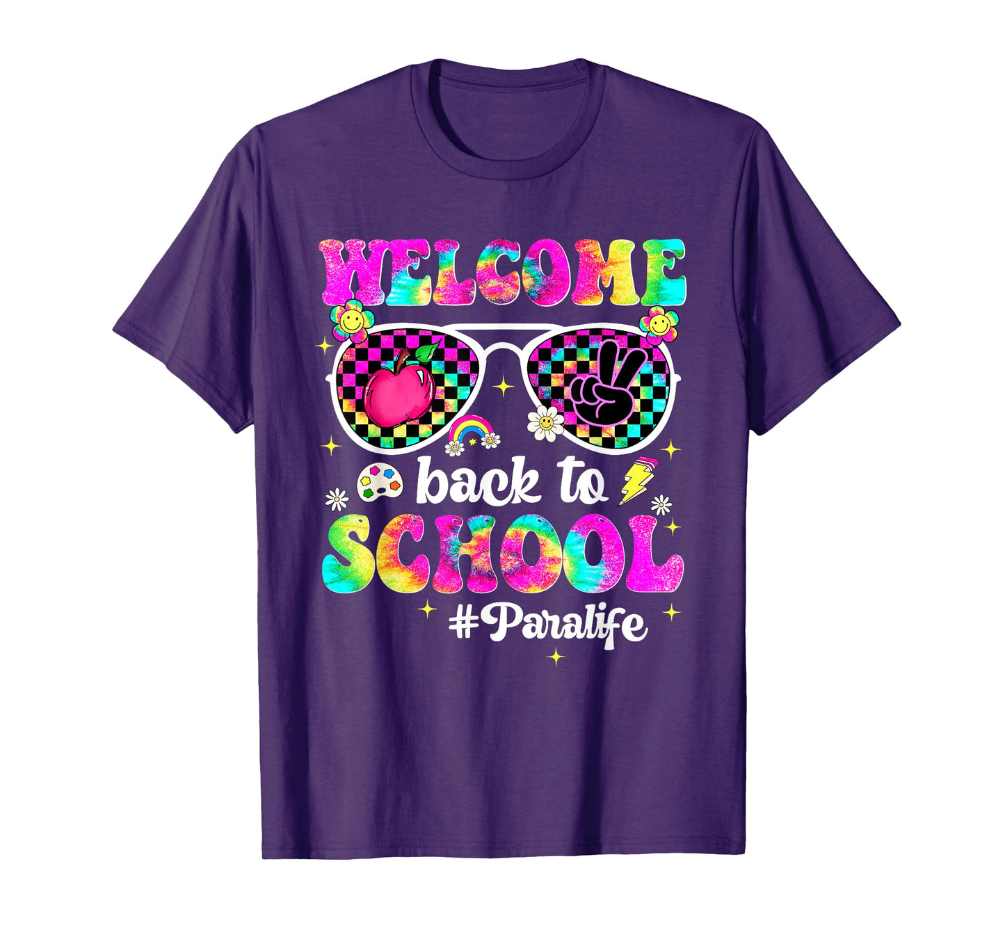 Welcome Back To School Para Sunglasses First Day Of School T-Shirt