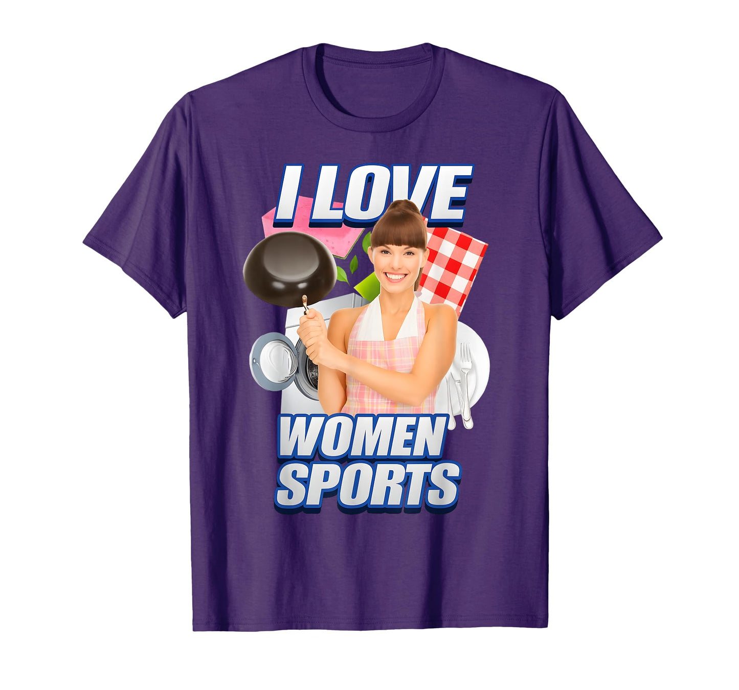 I Love Women Sports X Only Milf Love Date Fans Women Sports T-Shirt