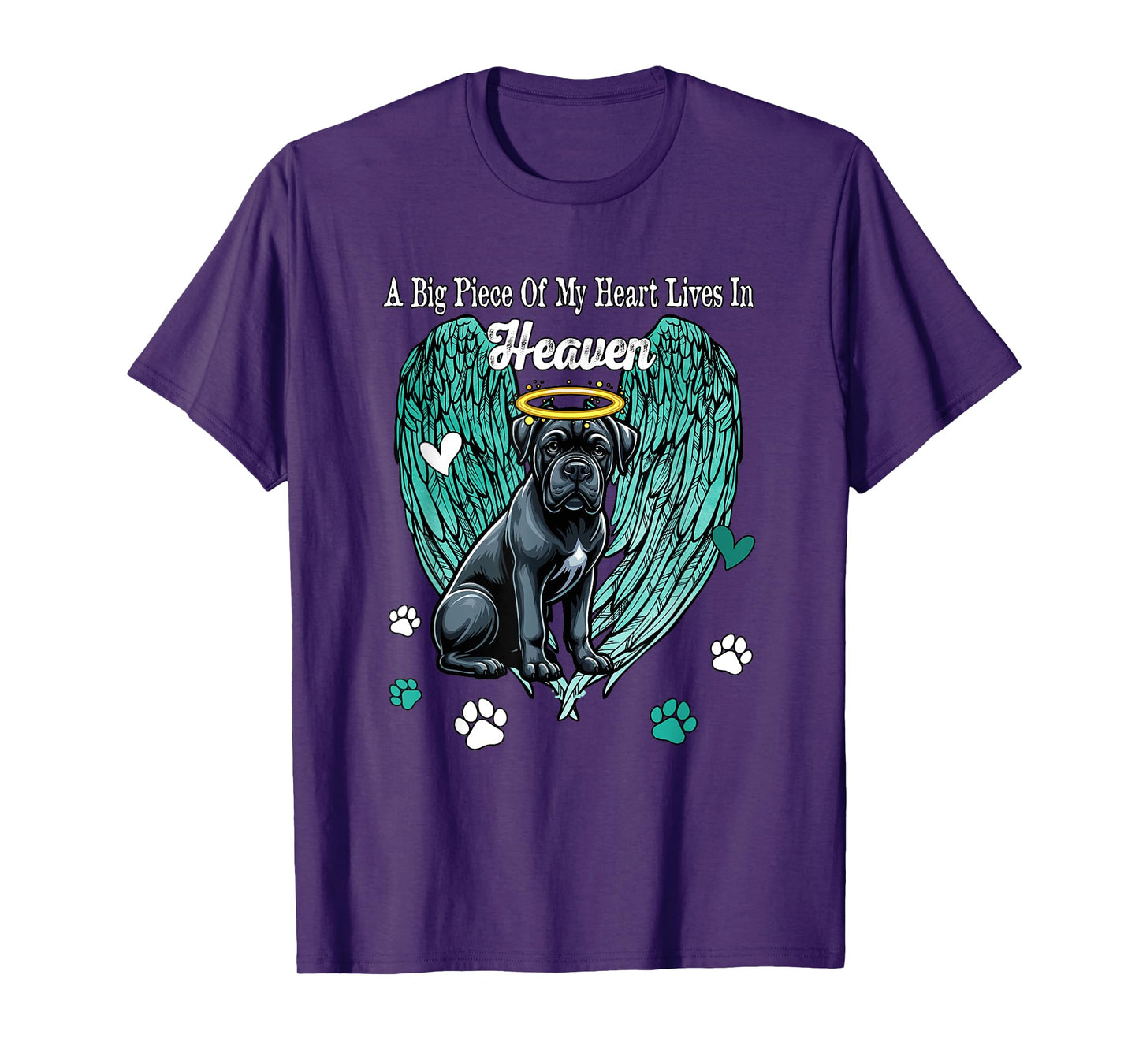Heart Lives In Heaven Costume Cane Corso Memories Owner T-Shirt