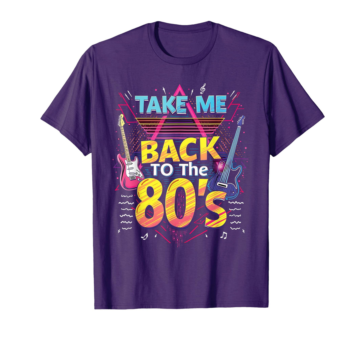 Take Me Back to the 80's Fun Retro Nostalgic Classic Vibe T-Shirt