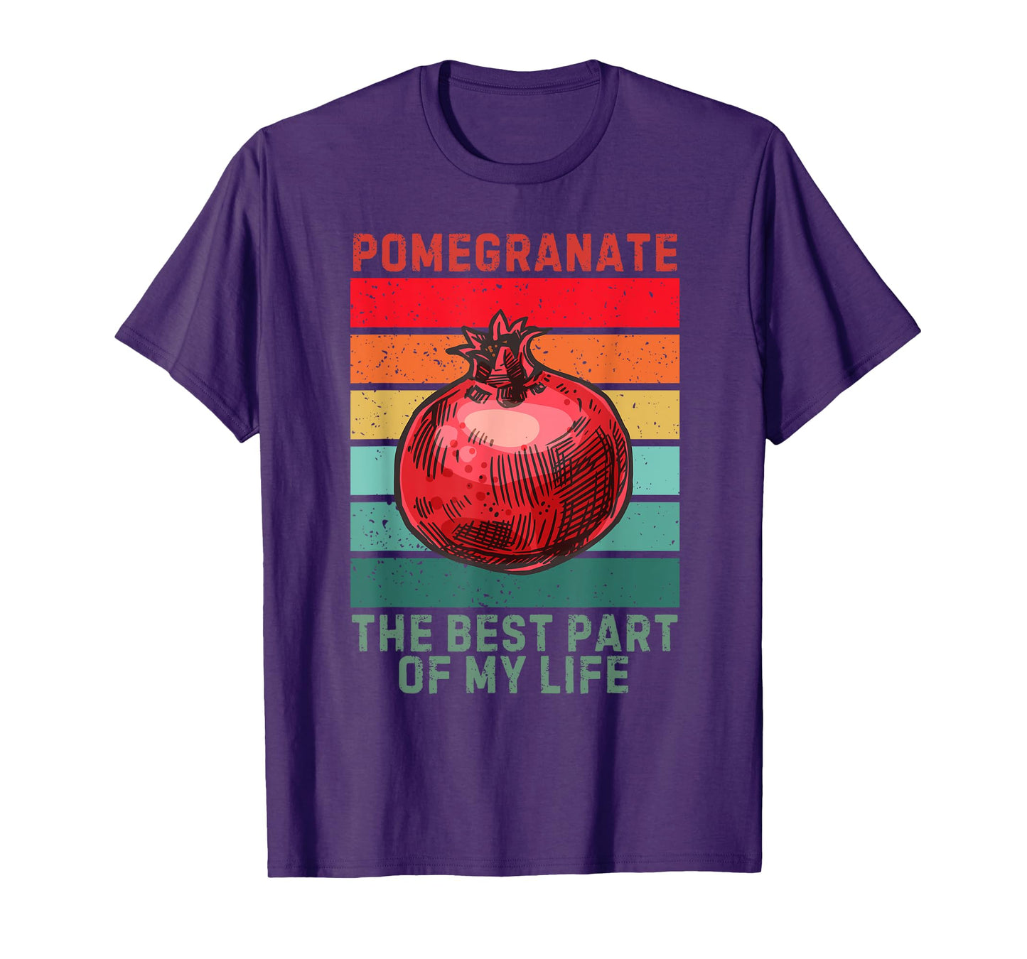 Vintage Pomegranate The Best Part Of My Life Fruit Lover T-Shirt