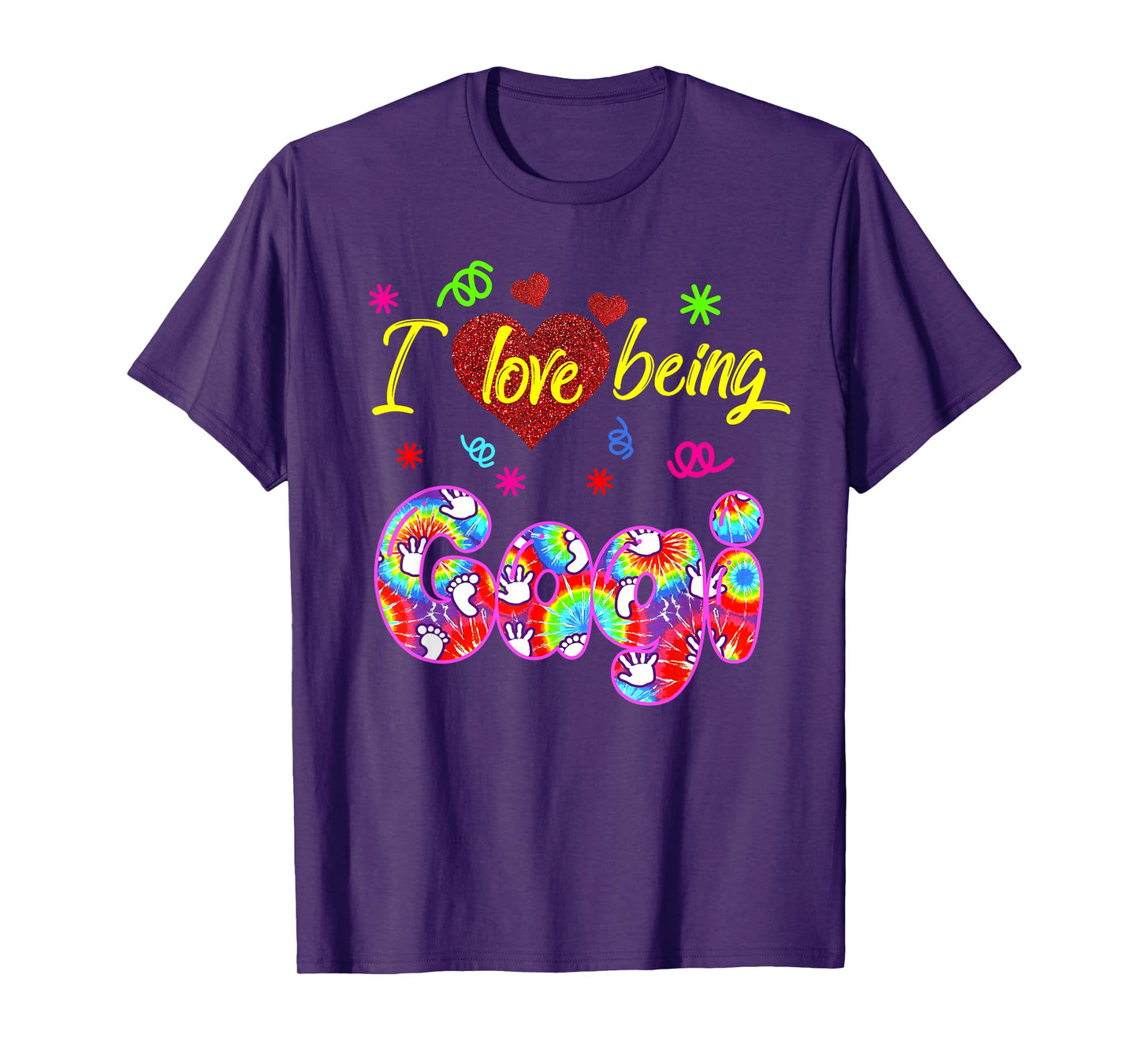 I Love Being Gagi Grandma Nickname T-Shirt