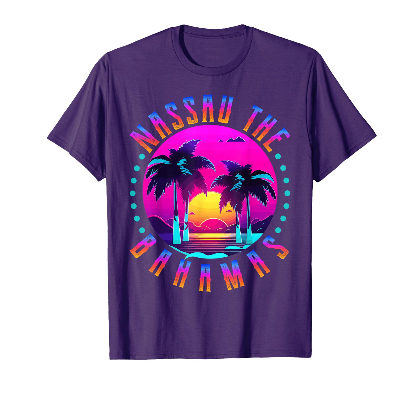 Nassau Bahamas Shirt Palm Trees Bahamas Souvenirs Bahamas T-Shirt