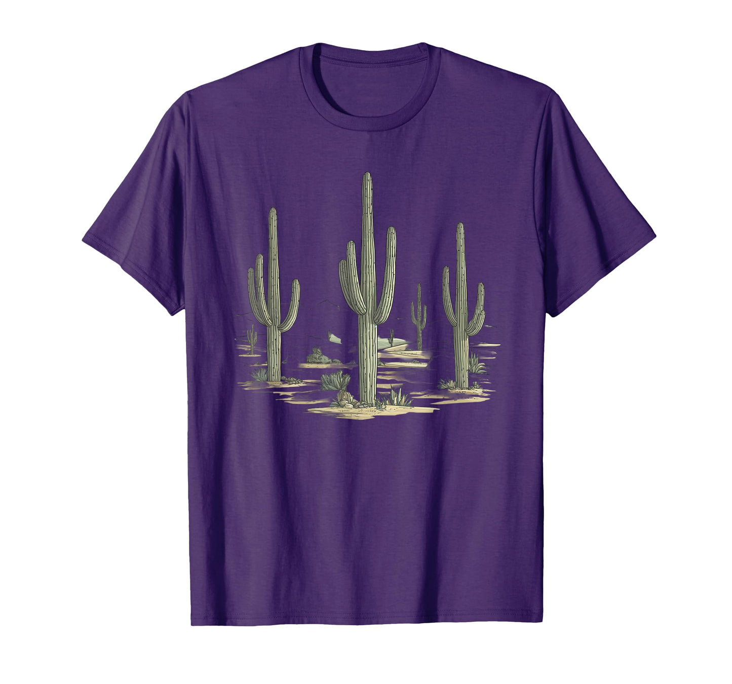Saguaro Cactus – Iconic Desert Plant Design T-Shirt