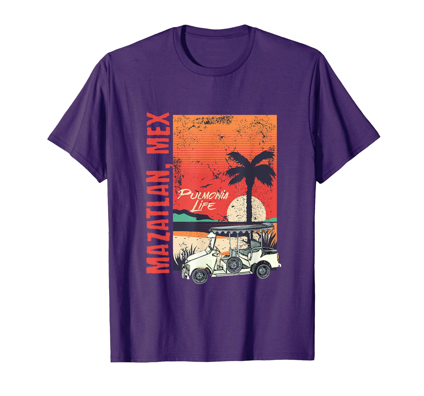 Mazatlan Mexico Sinaloa Pulmonia Vacation Cruise Souvenir T-Shirt